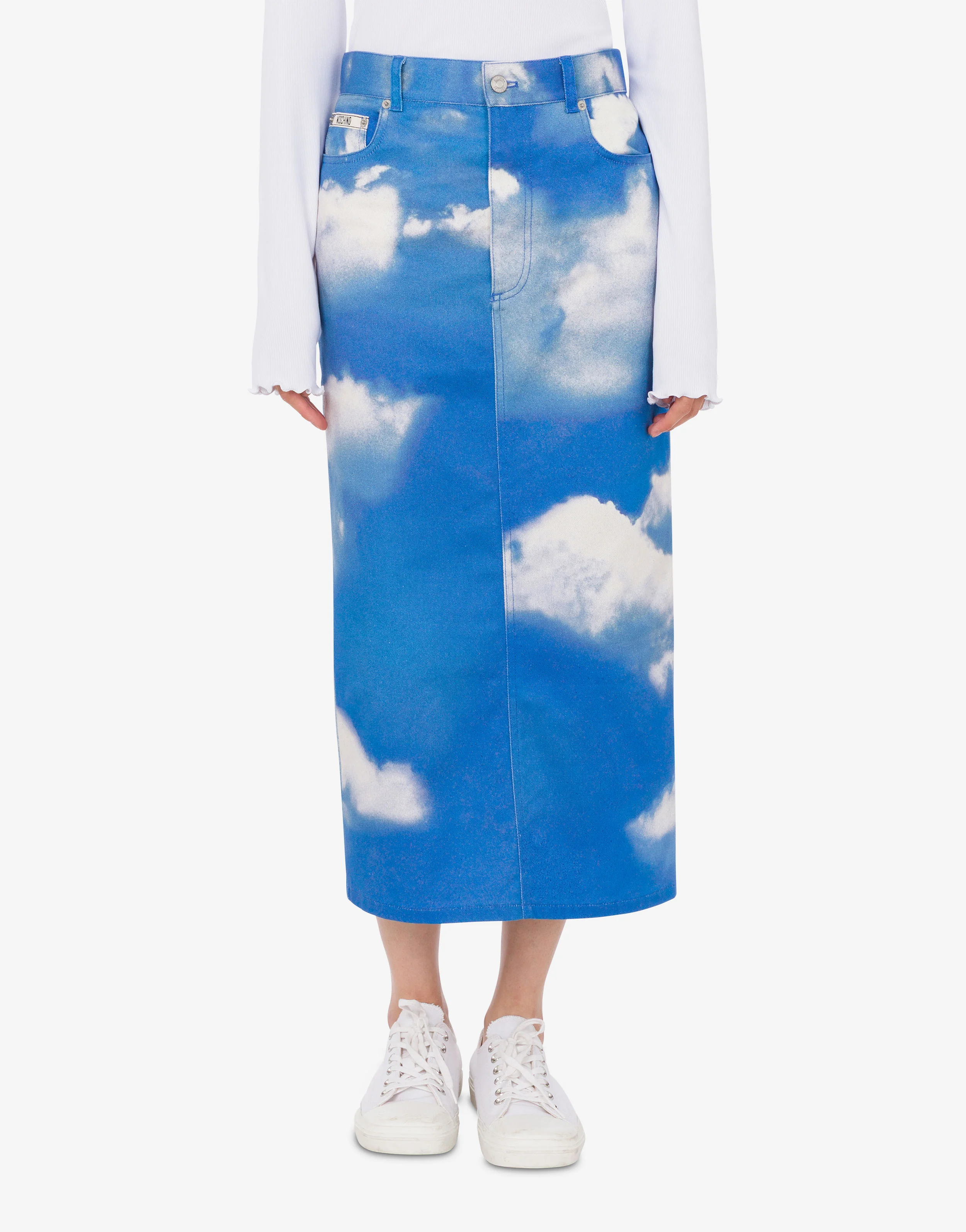 Archive Clouds cotton bull skirt - Image 3