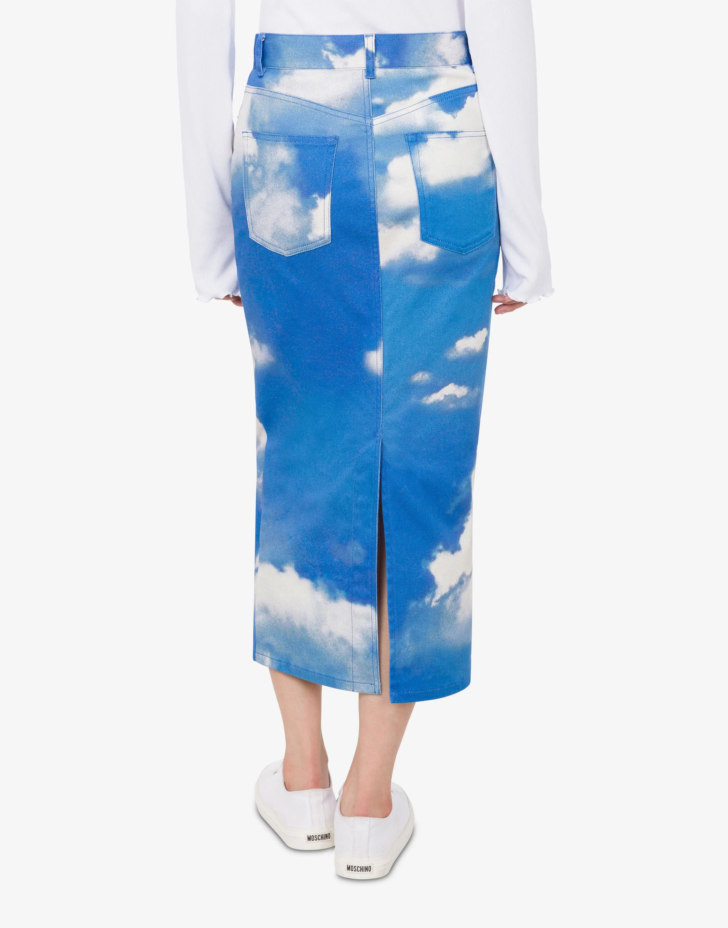 Archive Clouds cotton bull skirt - Image 4