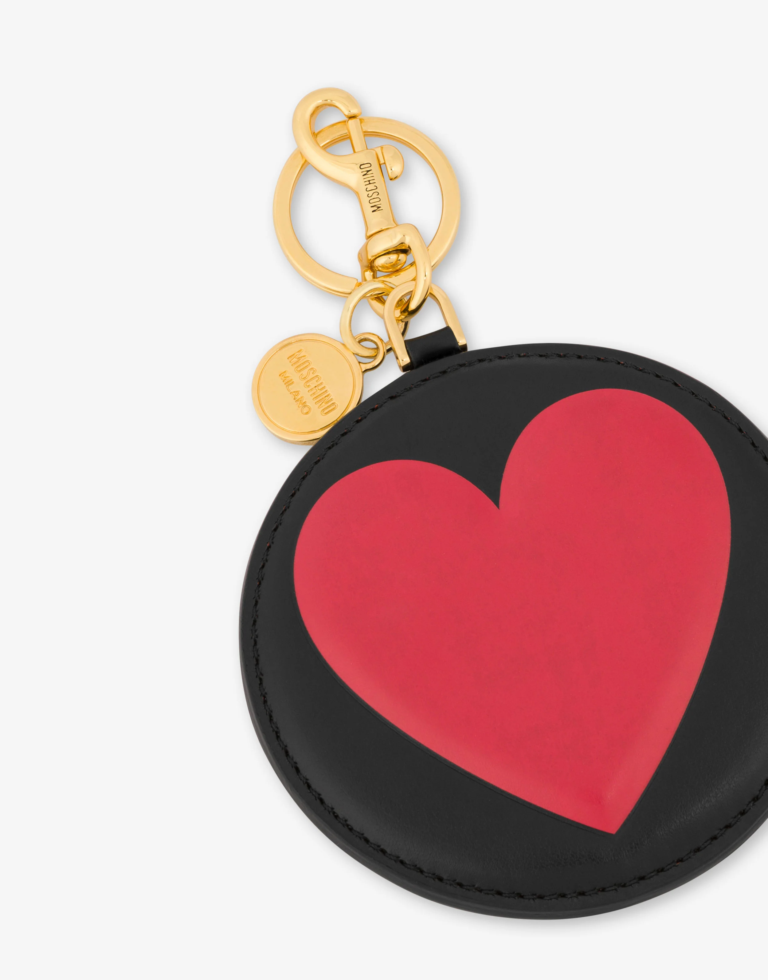 Big Heart calfskin keychain - Image 3