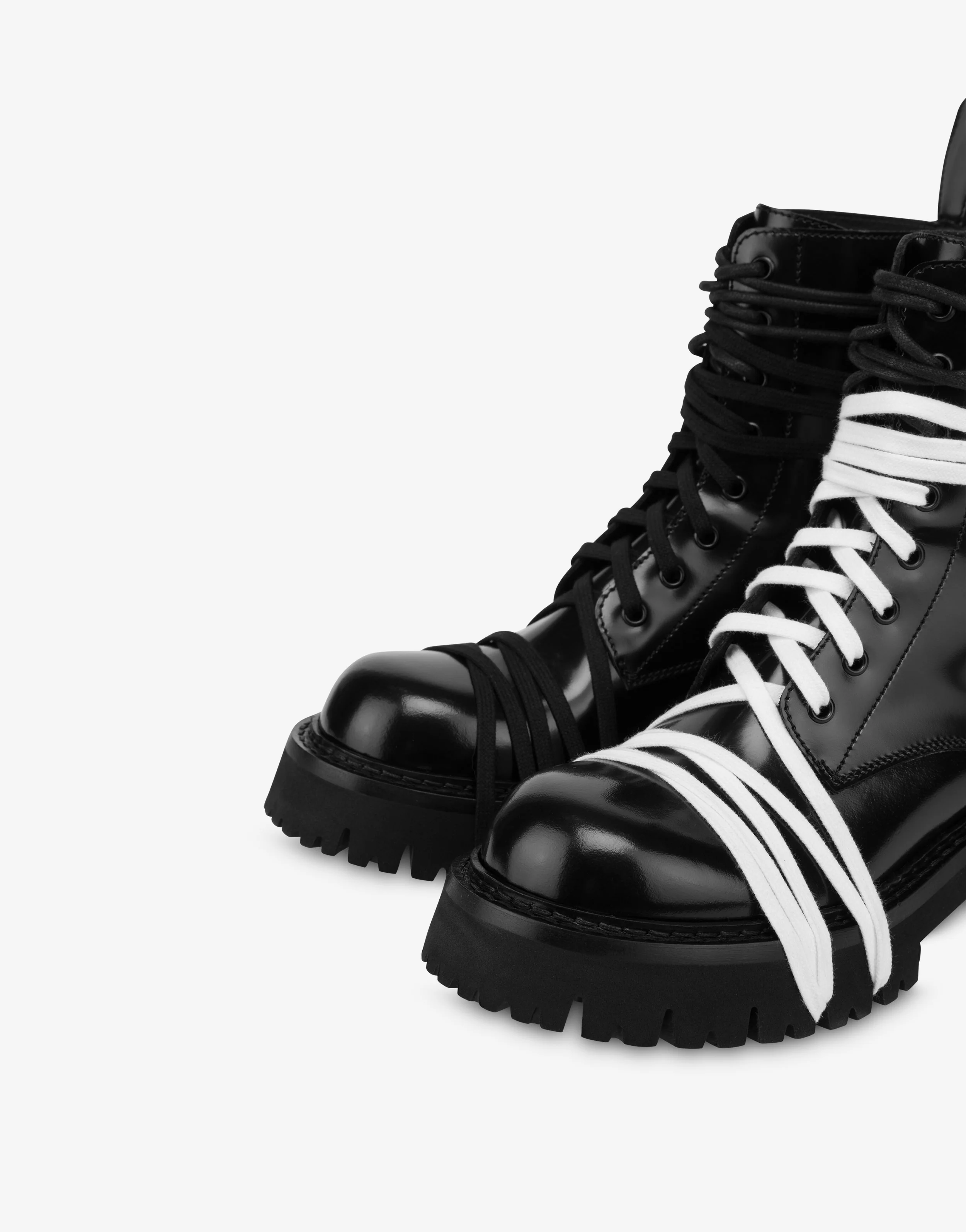 Biker boots in brushed calfskin - Image 5