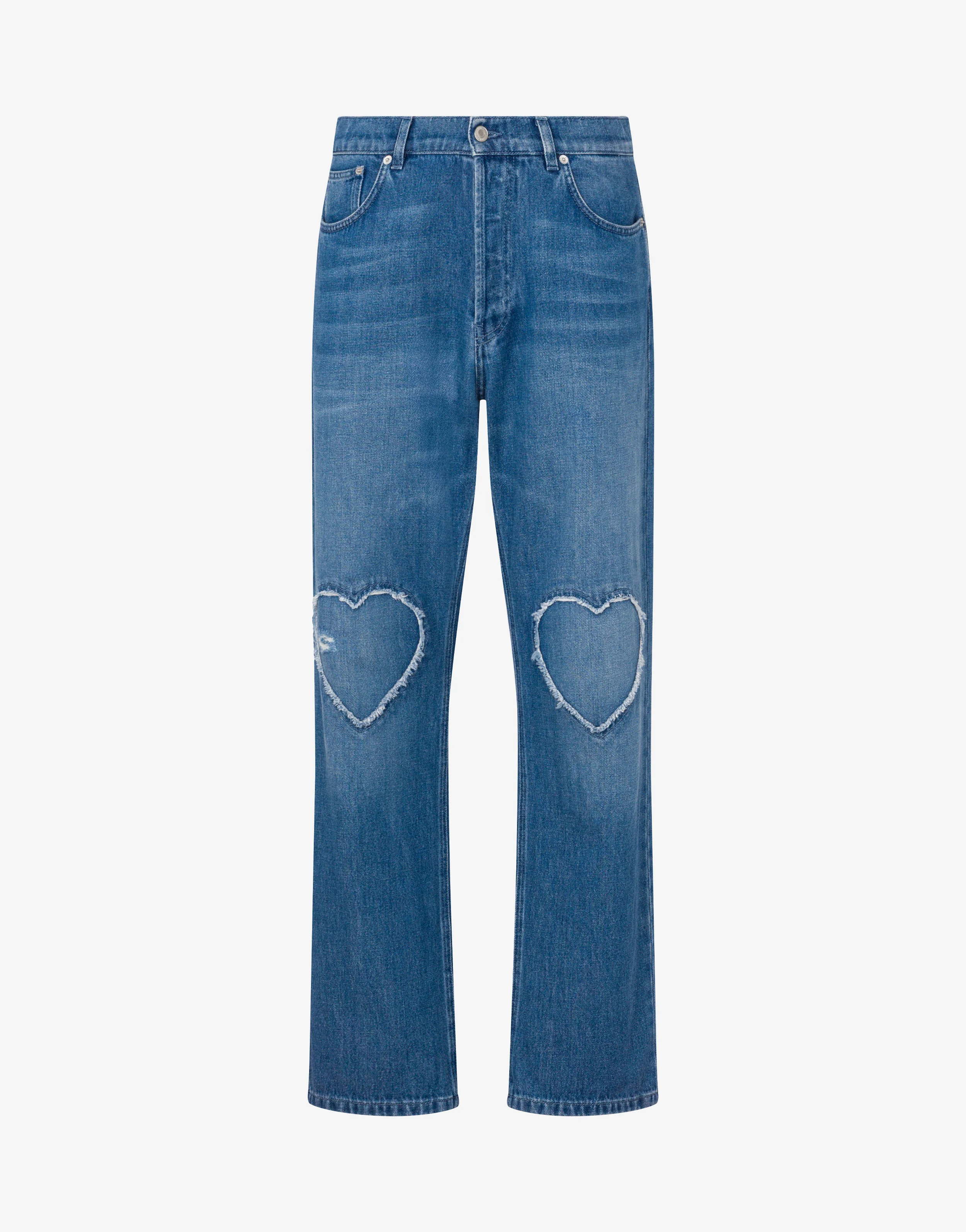 Blue cotton denim pants - Image 5