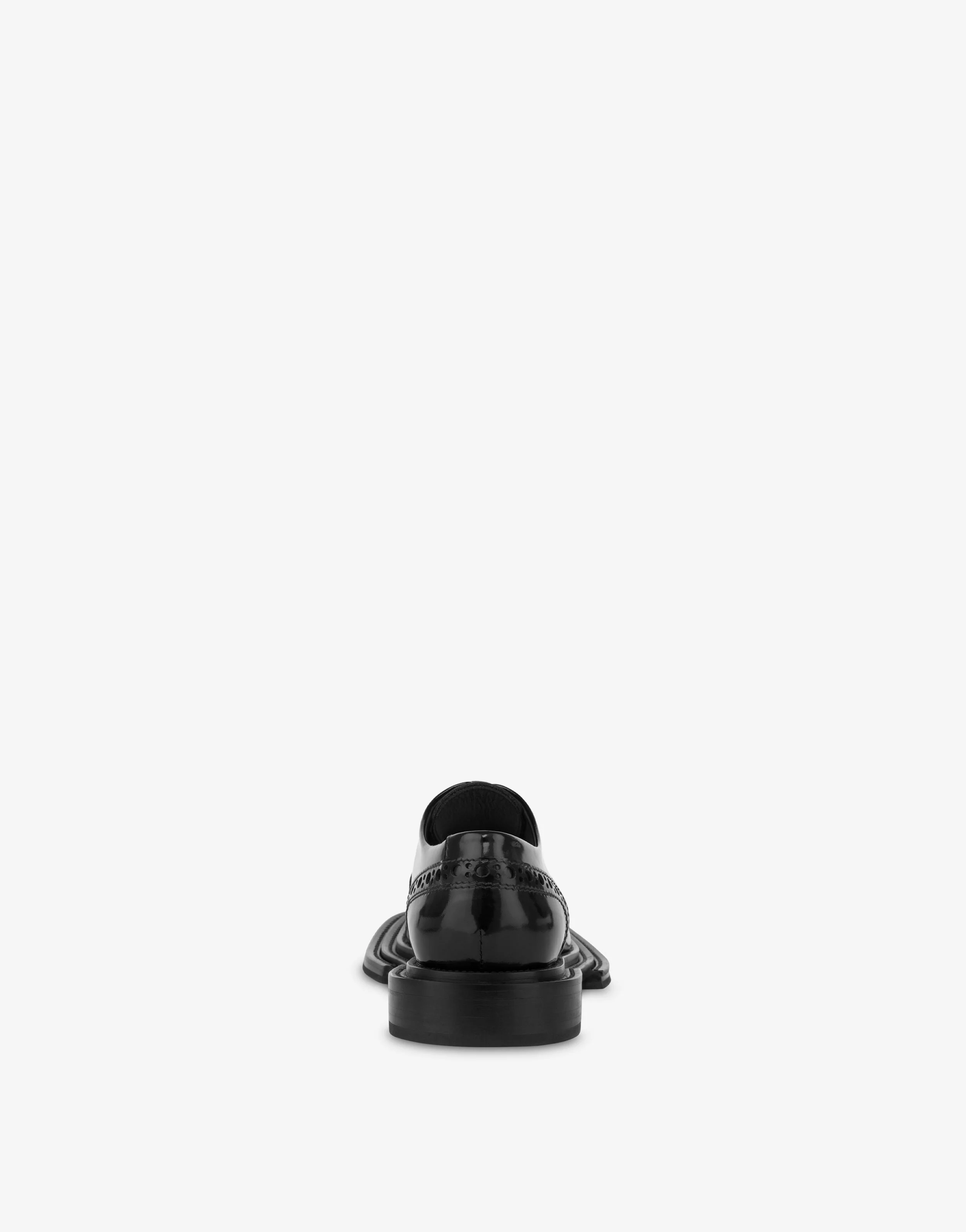 Brushed calfskin Derby shoes - Image 3