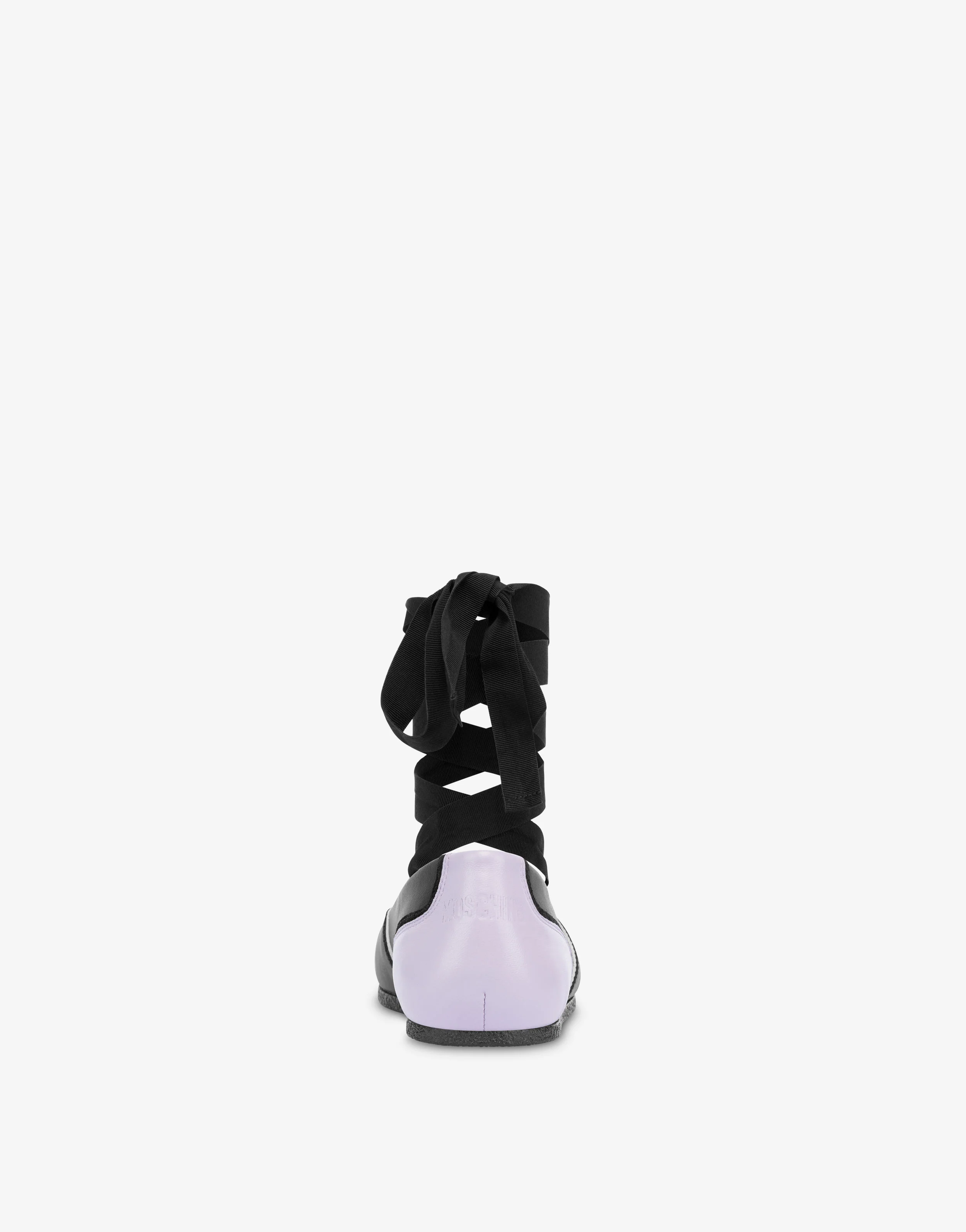 Calfskin and suede ballet flats - Image 3