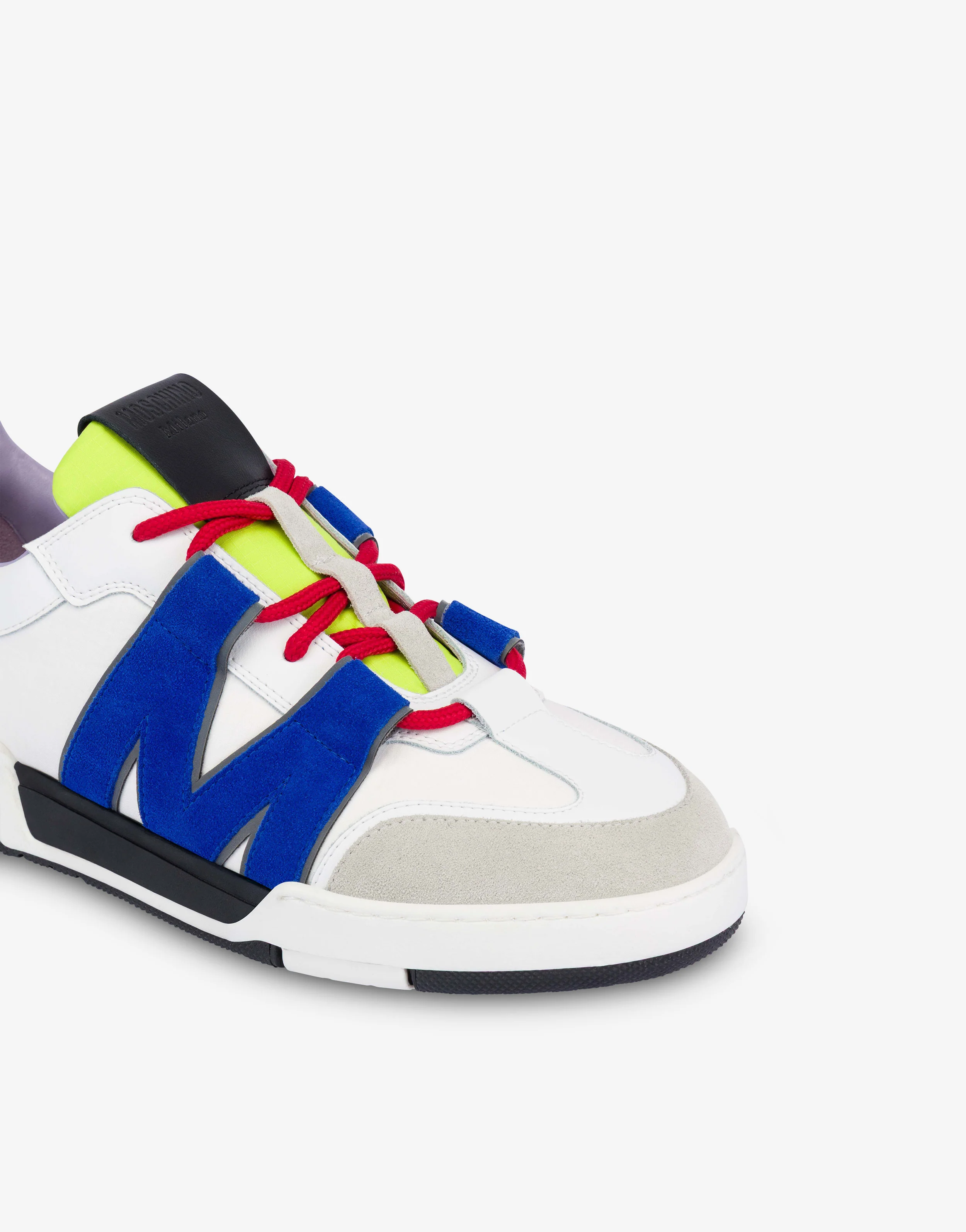 Calfskin and suede sneakers - Image 4