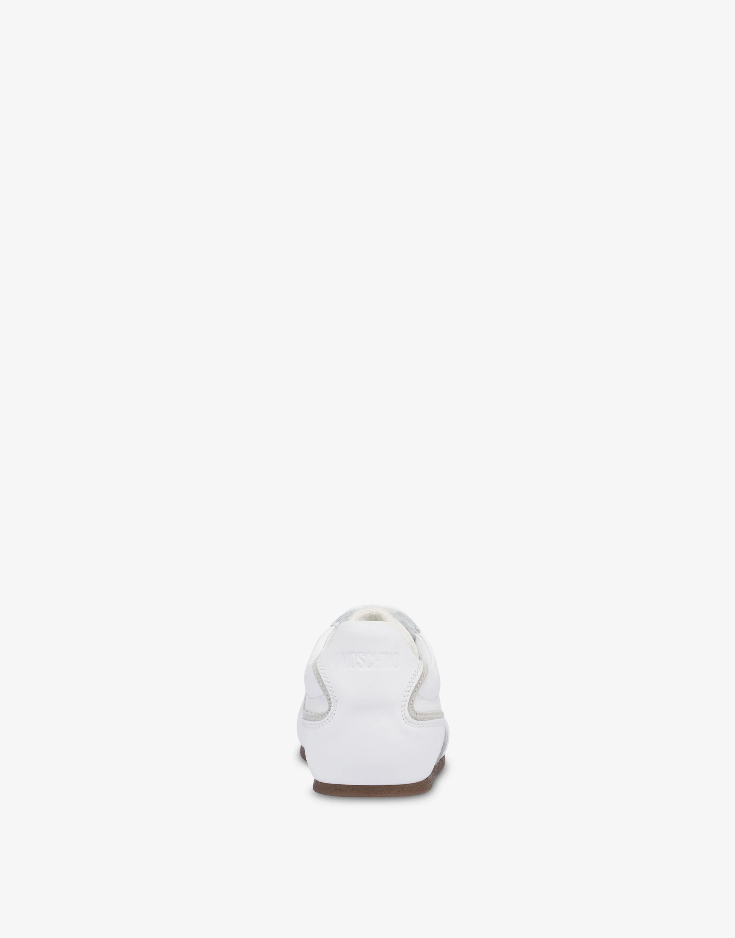 Calfskin and suede trainers - Image 3