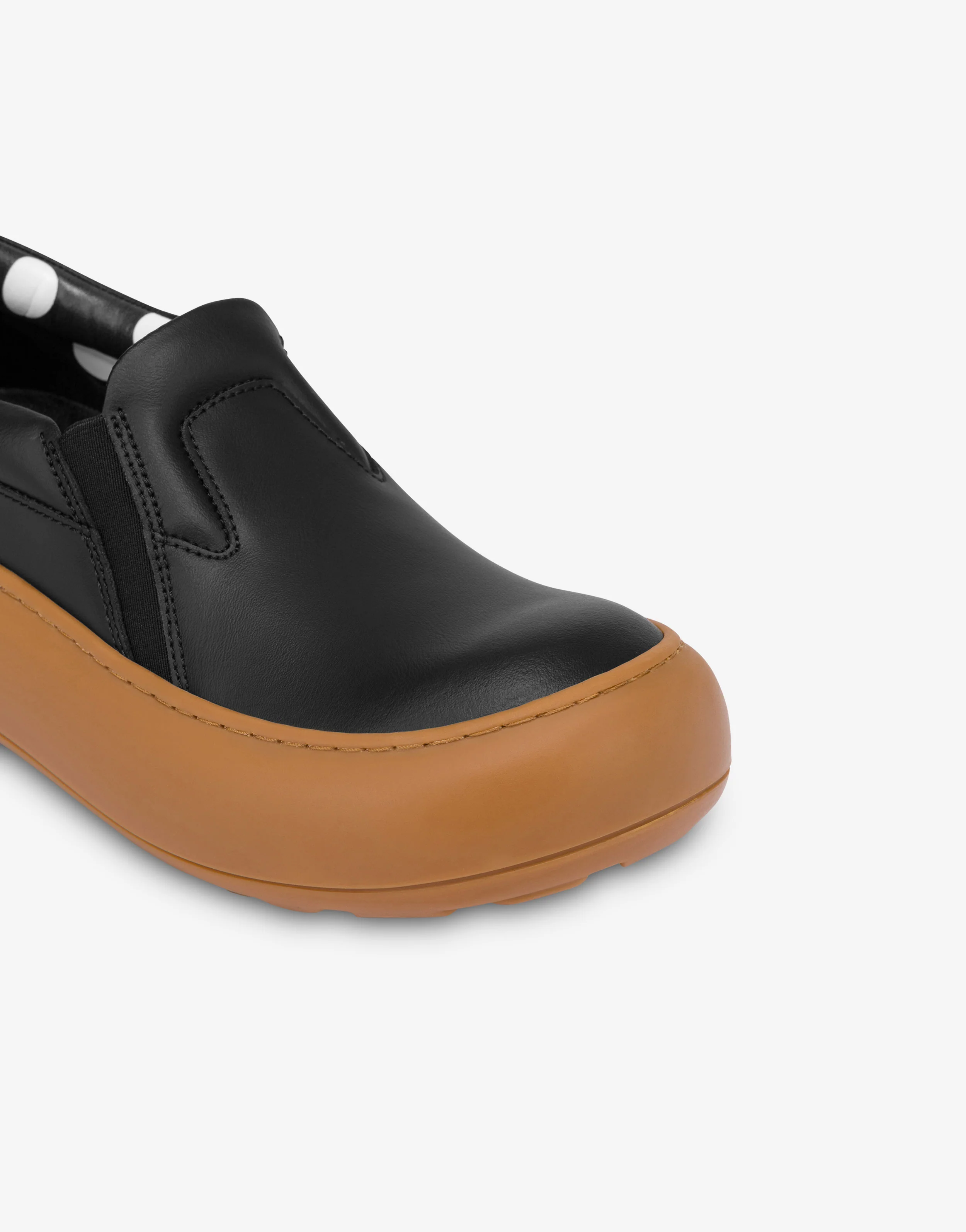 Calfskin slip-on trainers - Image 4