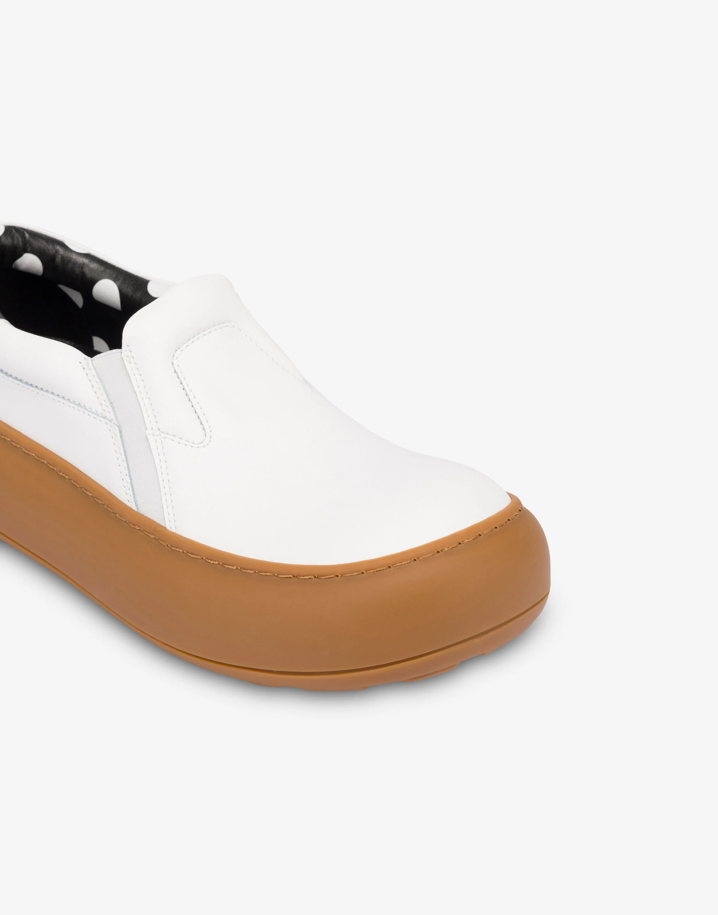 Calfskin slip-on trainers - Image 4