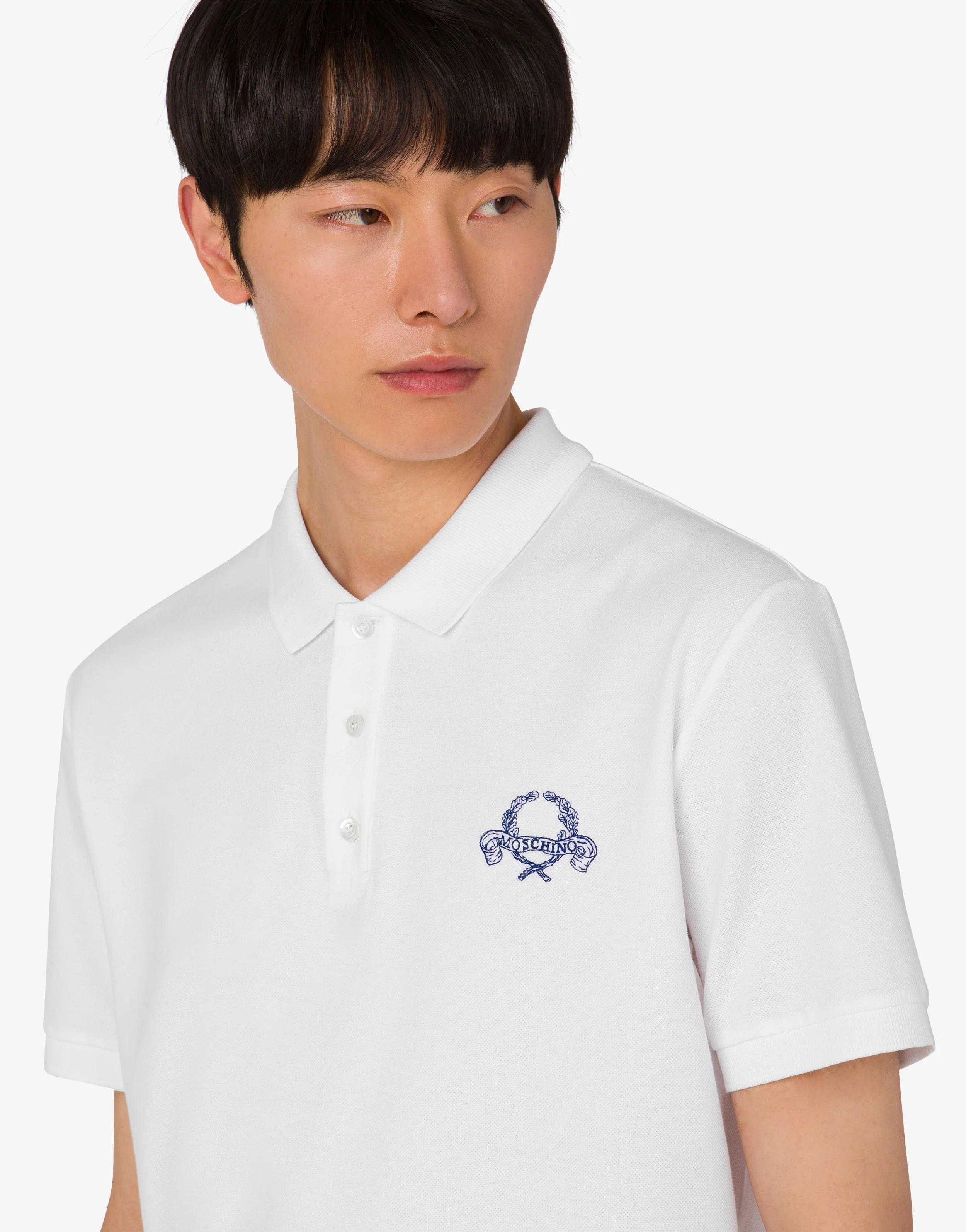 Cotton pique polo shirt Laurel Crown - Image 5