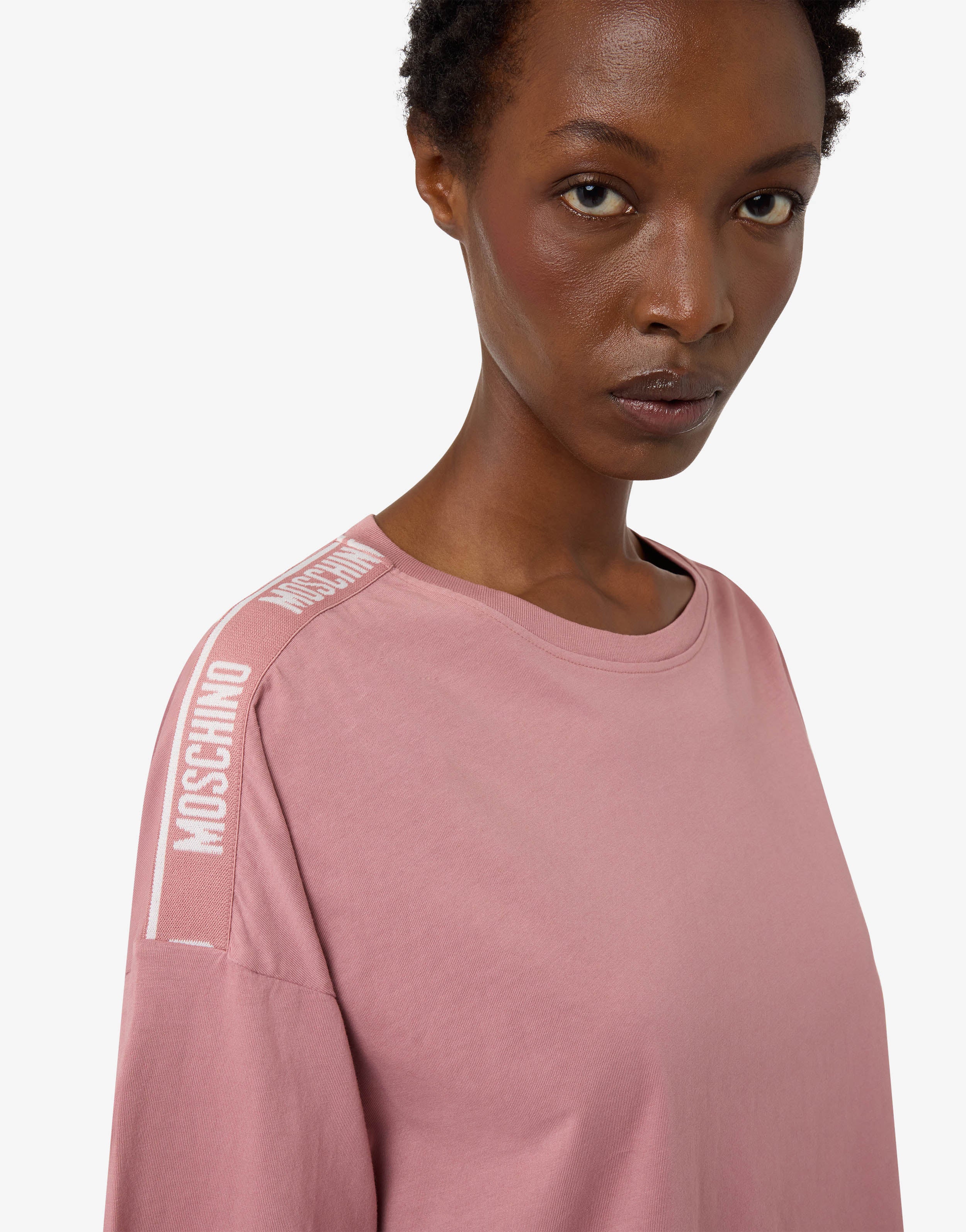Crop top in cotton jersey - Image 3