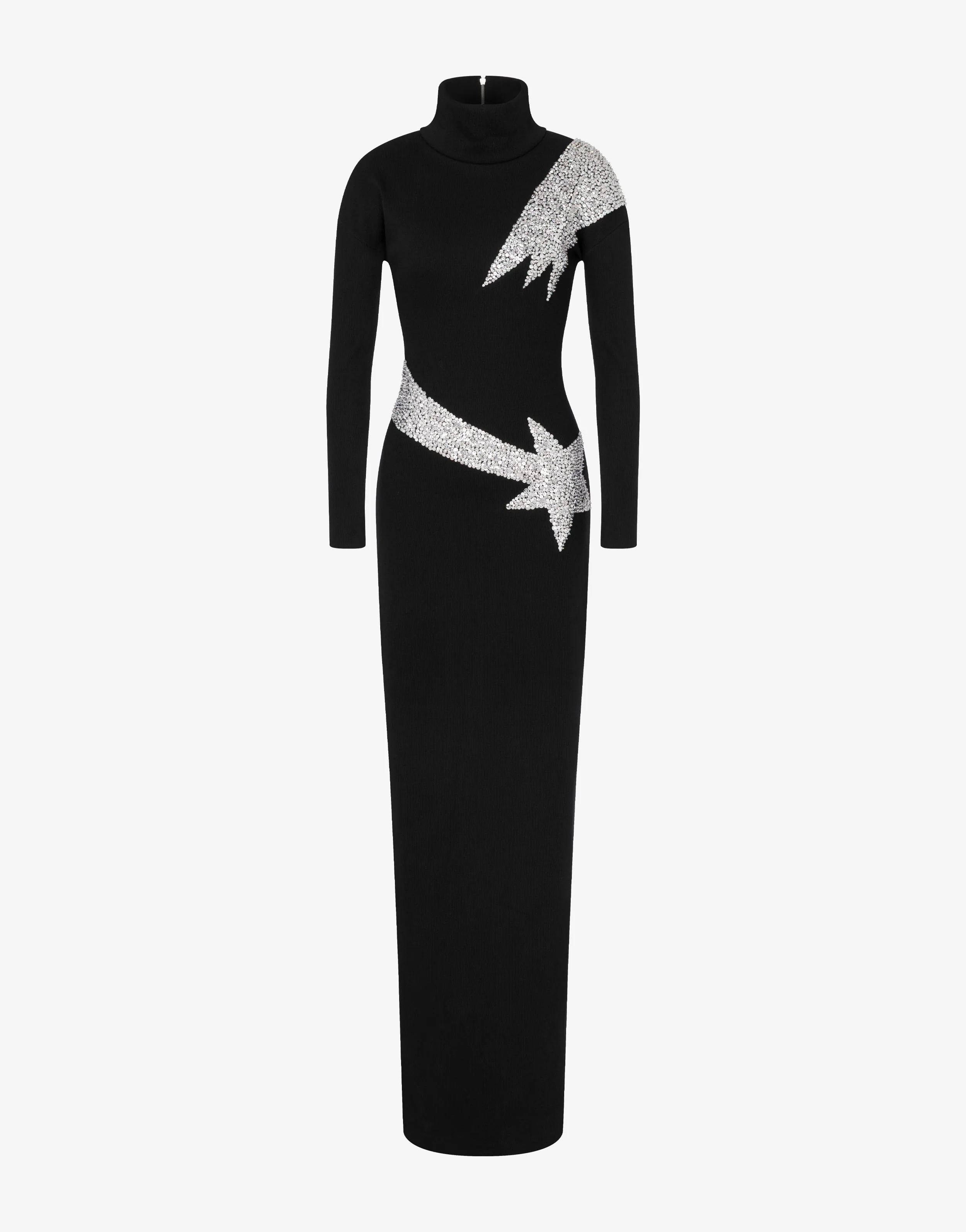 Decorated cotton blend dress - Image 4