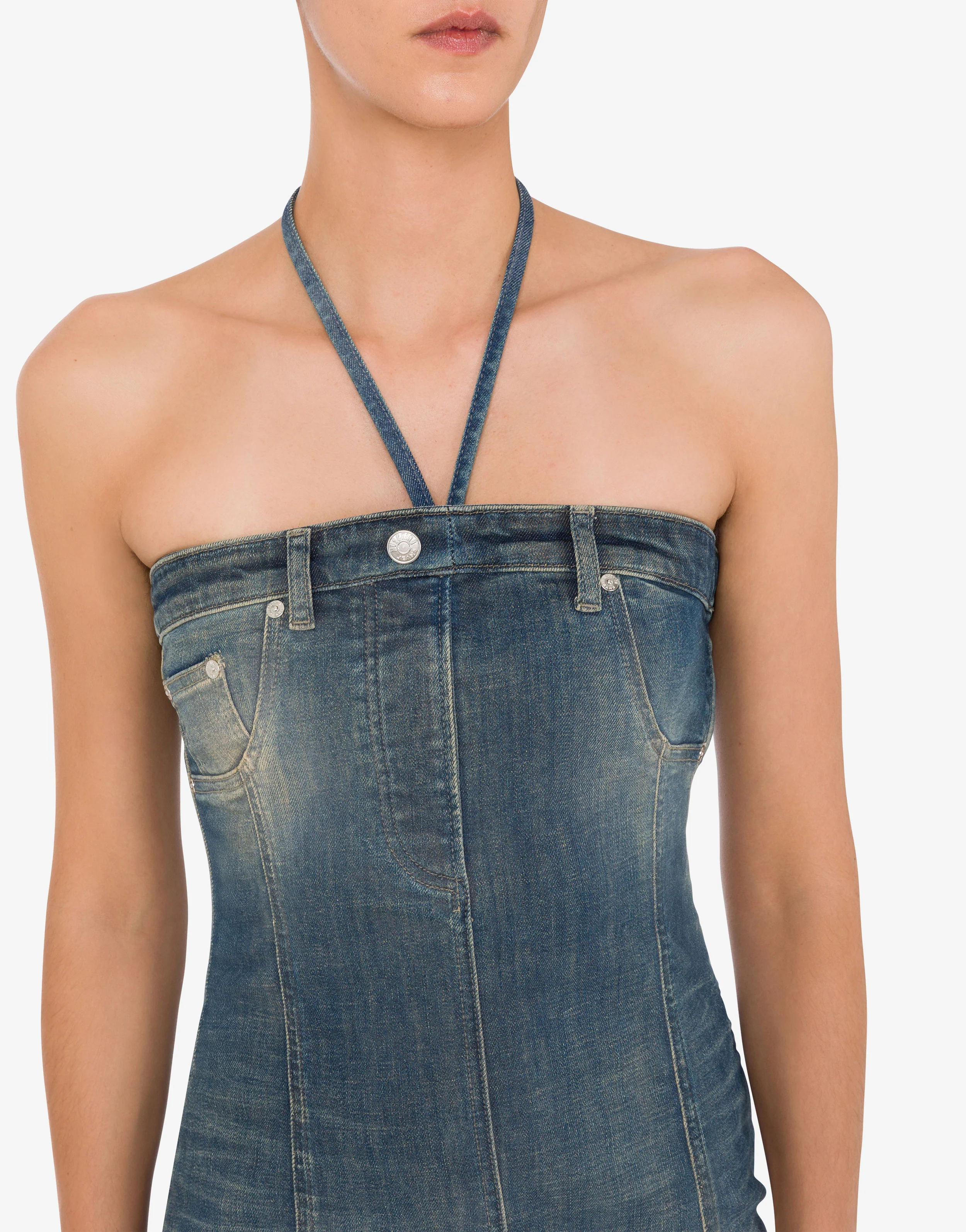 Denim dress - Image 4