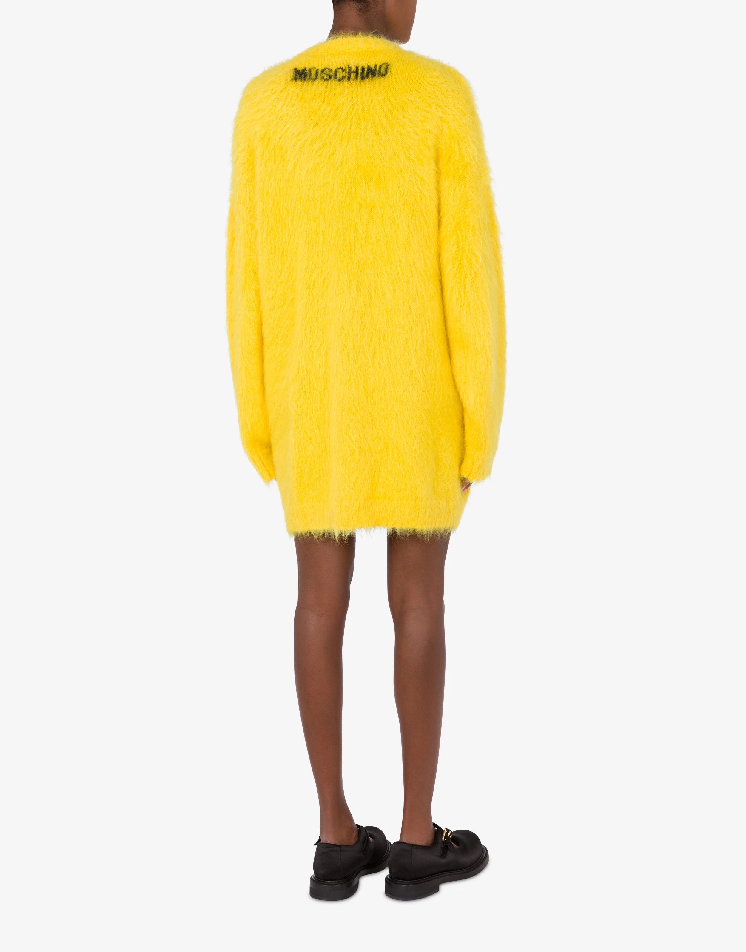 Dress in brushed mohair Smiley - Image 3