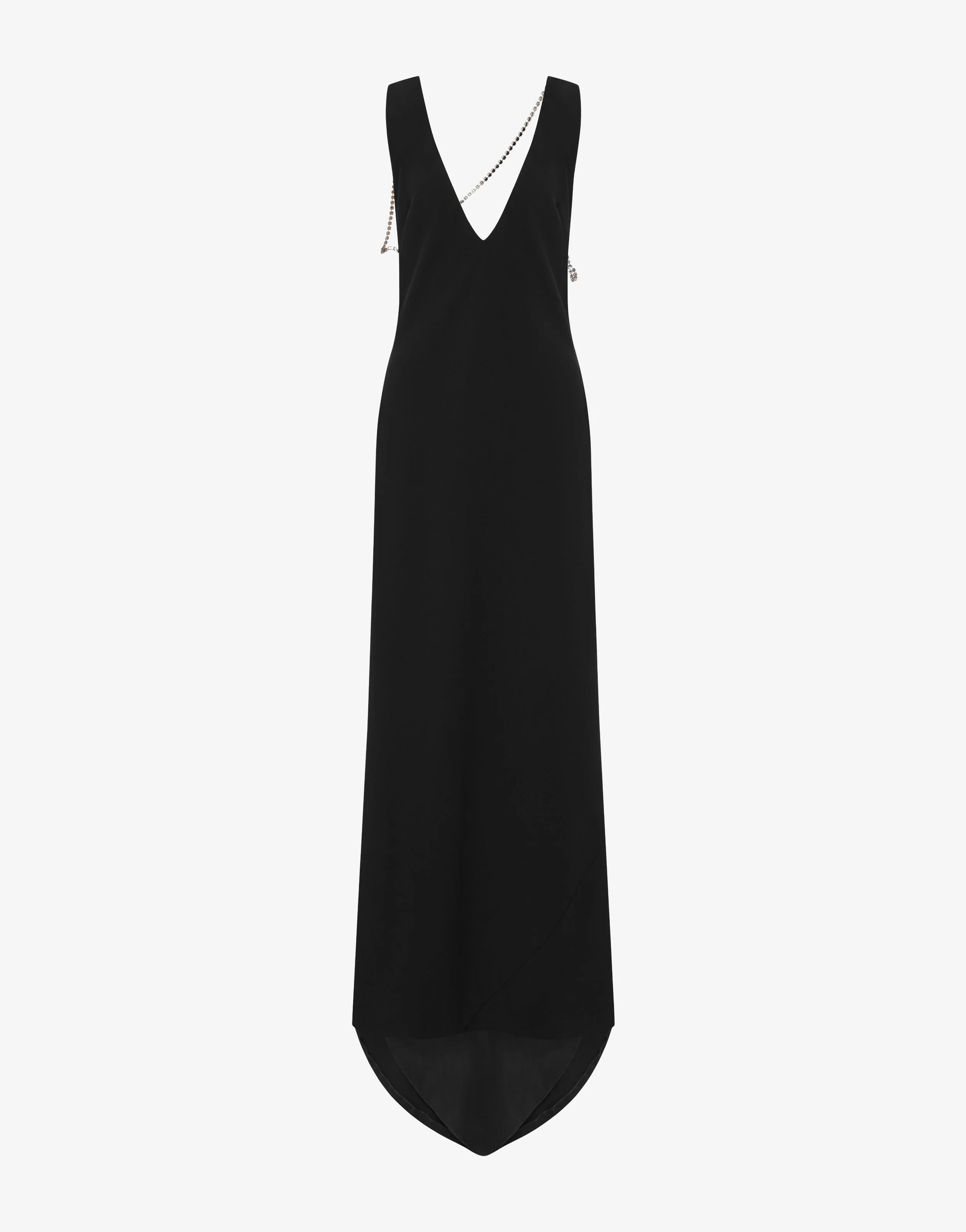 Embellished stretch crepe dress - Image 4