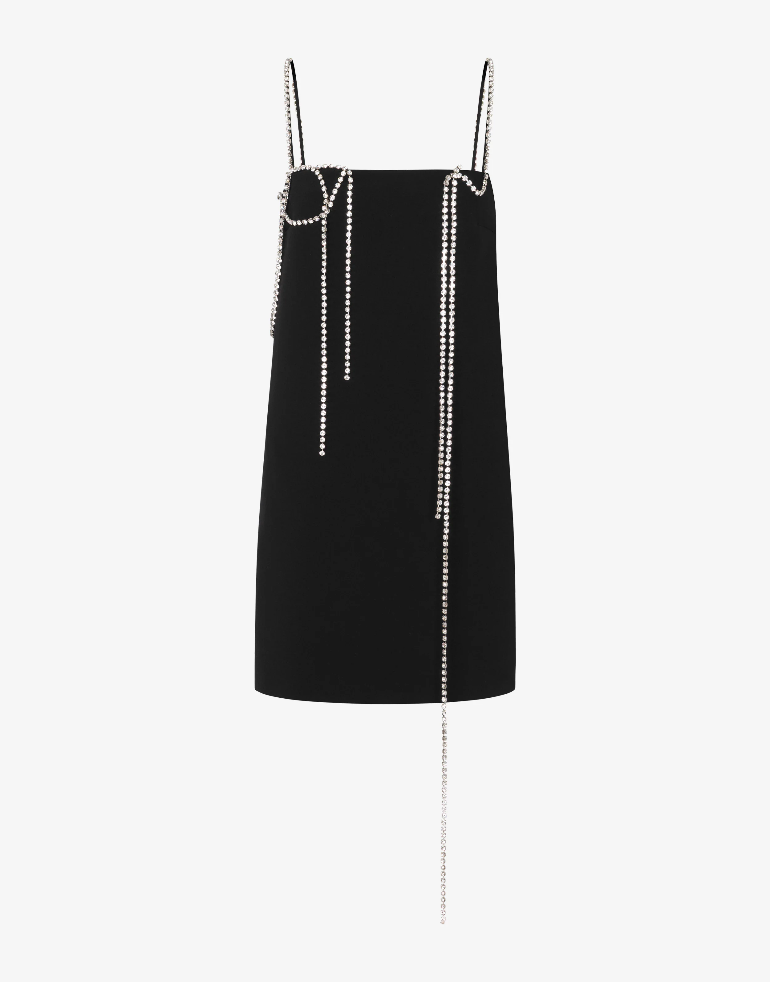 Embellished stretch crepe dress - Image 4