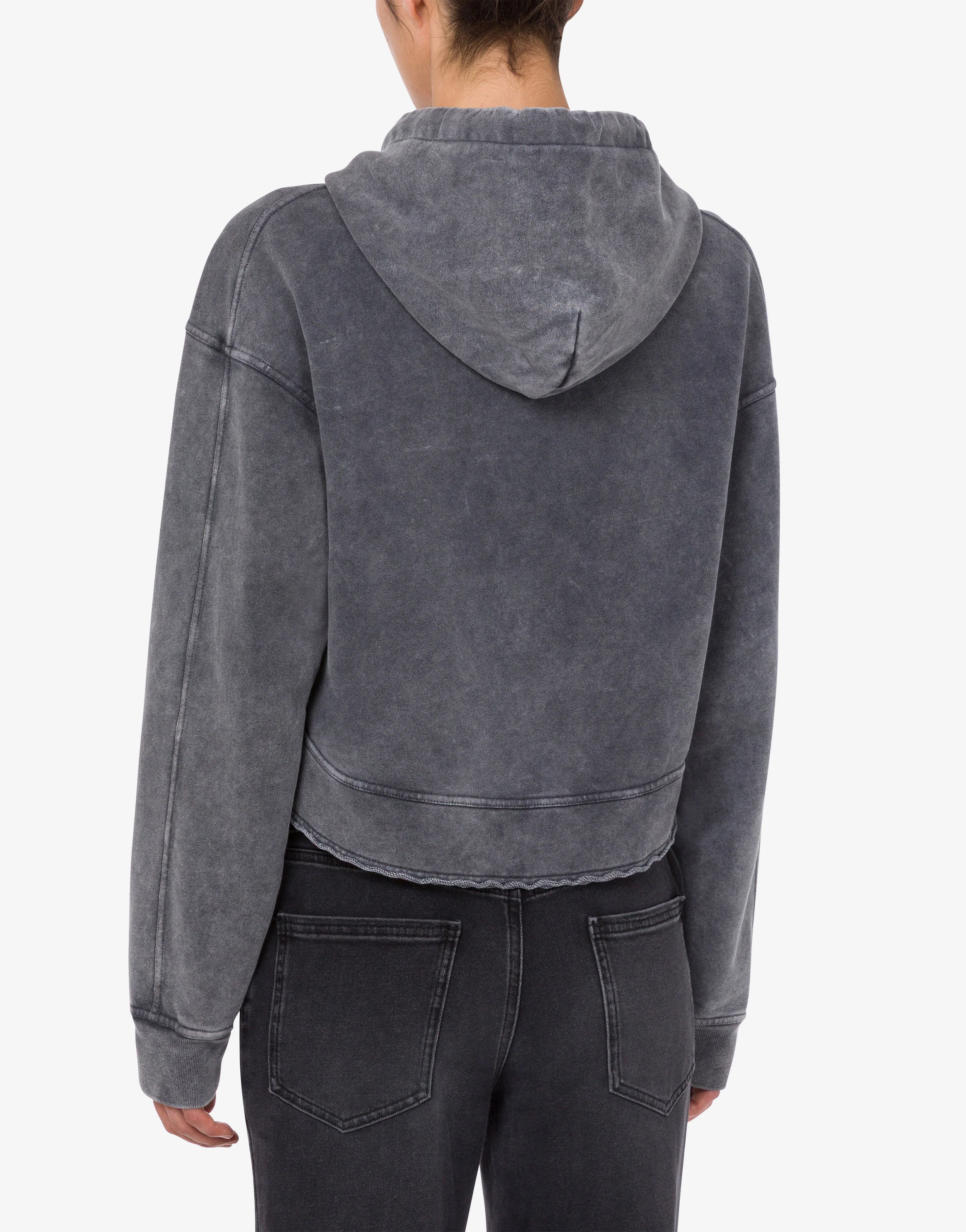 Embroidered cotton sweatshirt - Image 3