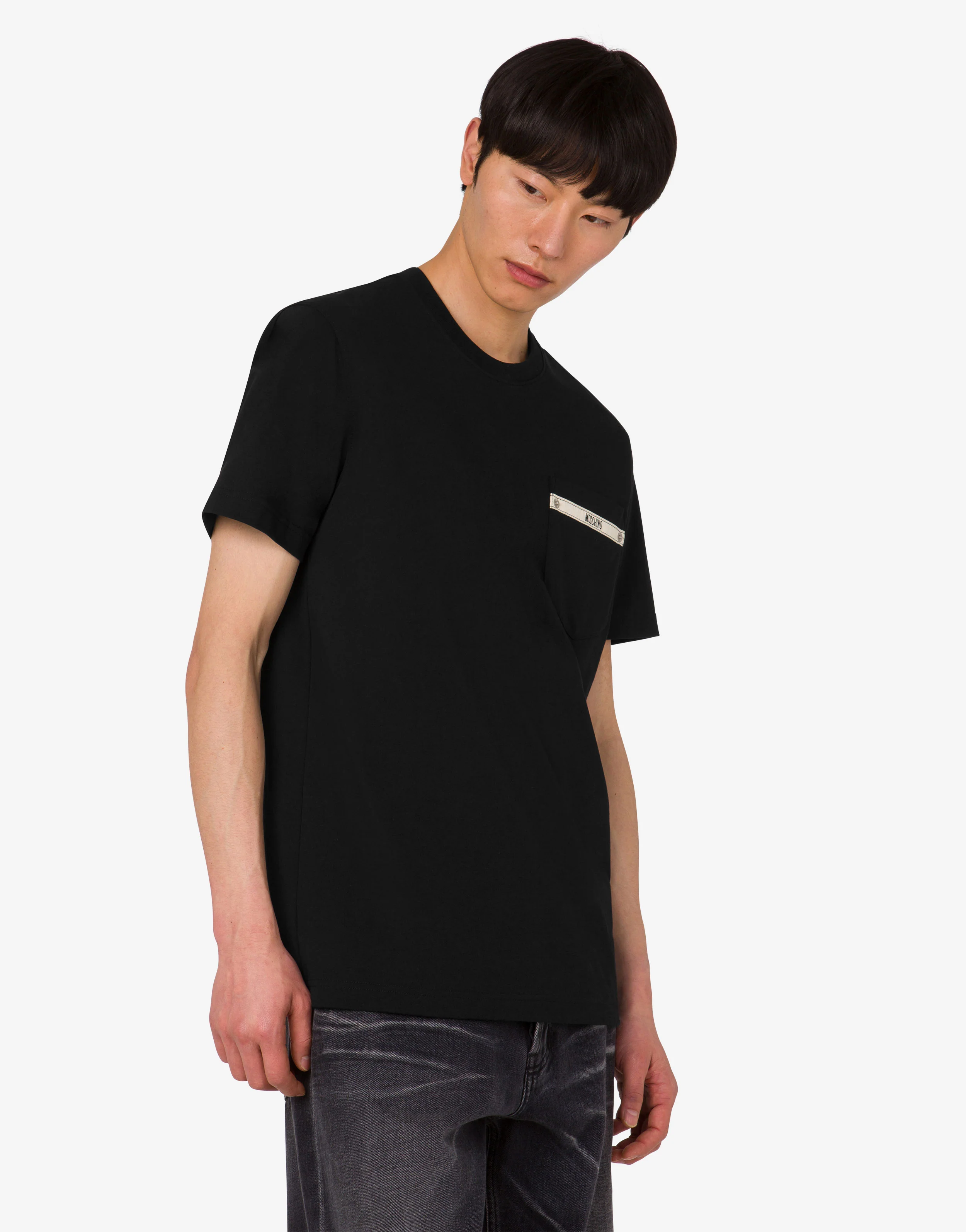 Embroidered organic cotton jersey T-shirt - Image 3