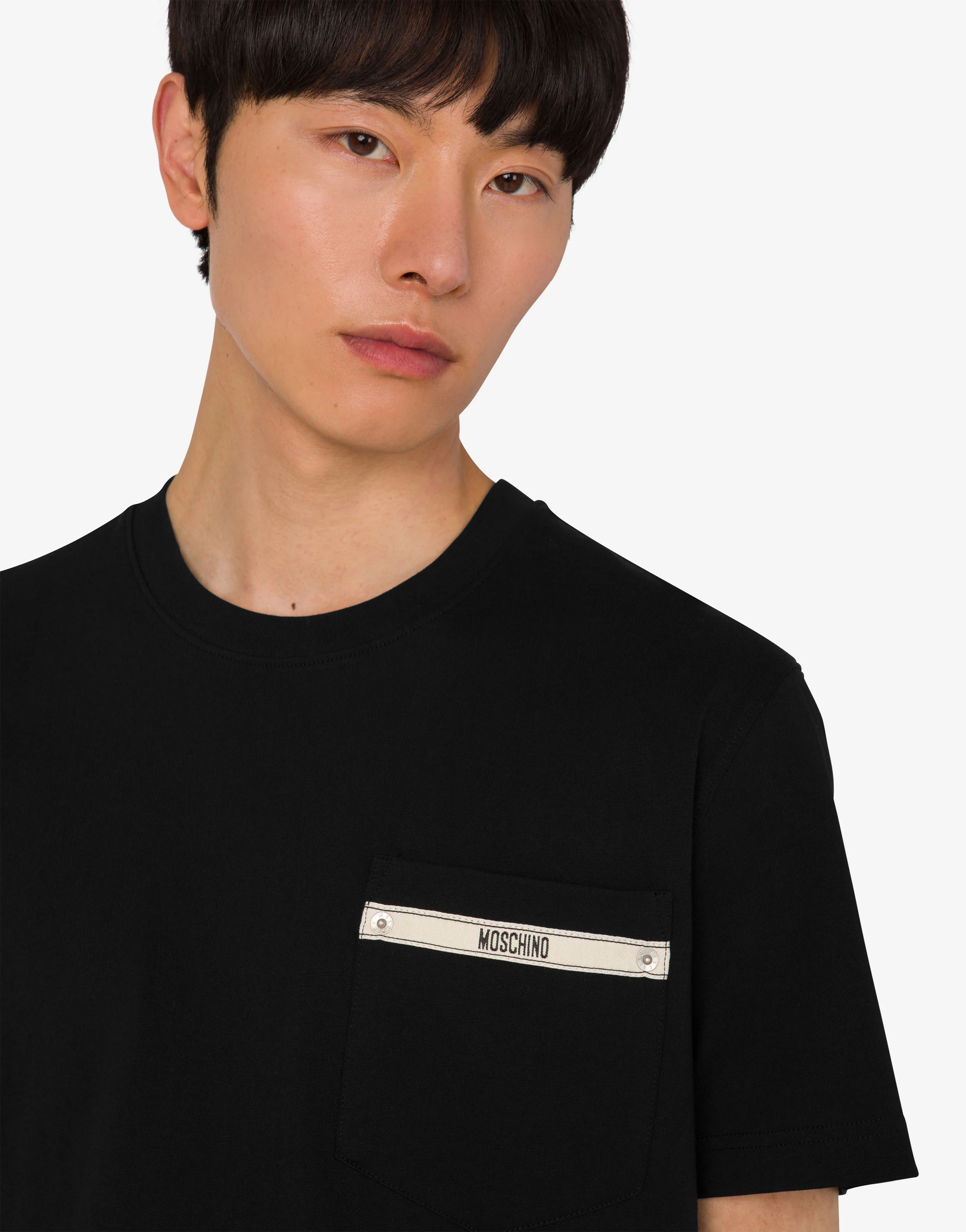 Embroidered organic cotton jersey T-shirt - Image 5