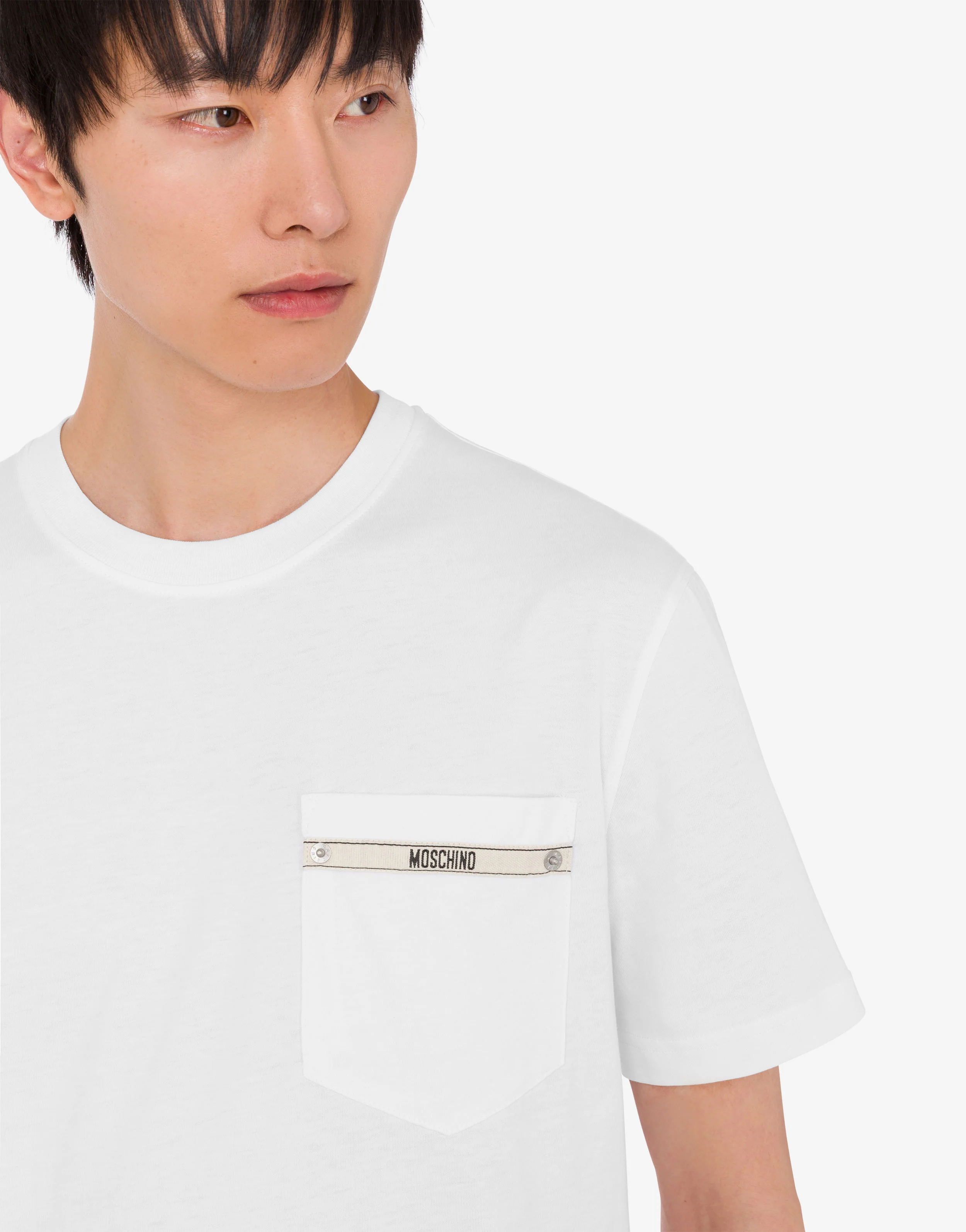 Embroidered organic cotton jersey T-shirt - Image 5