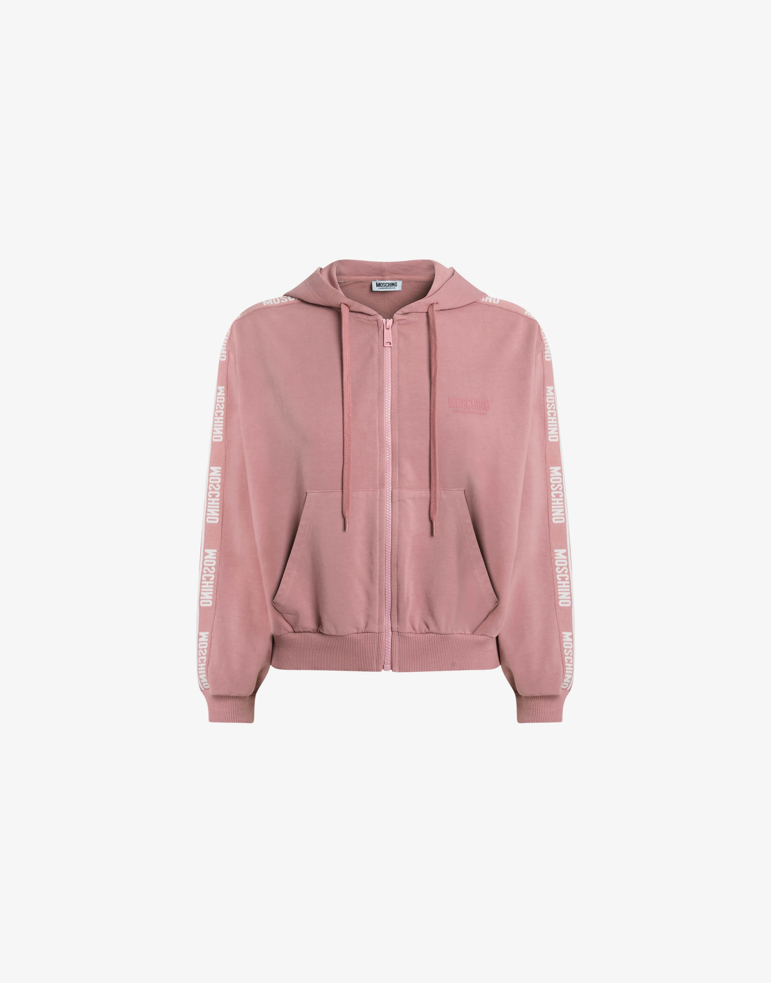 Garment-dyed cotton hoodie - Image 4
