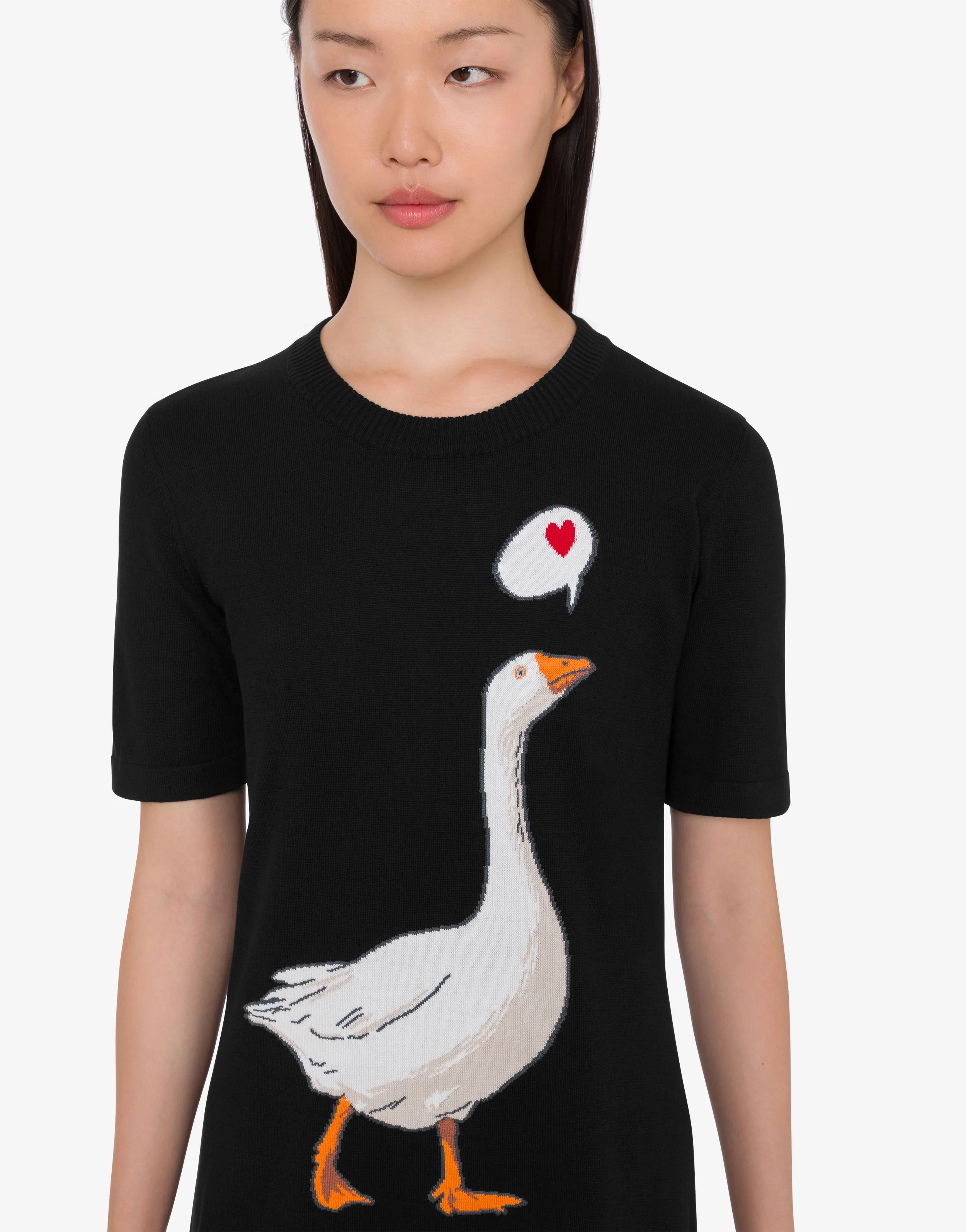 Goose cotton knit dress - Image 3