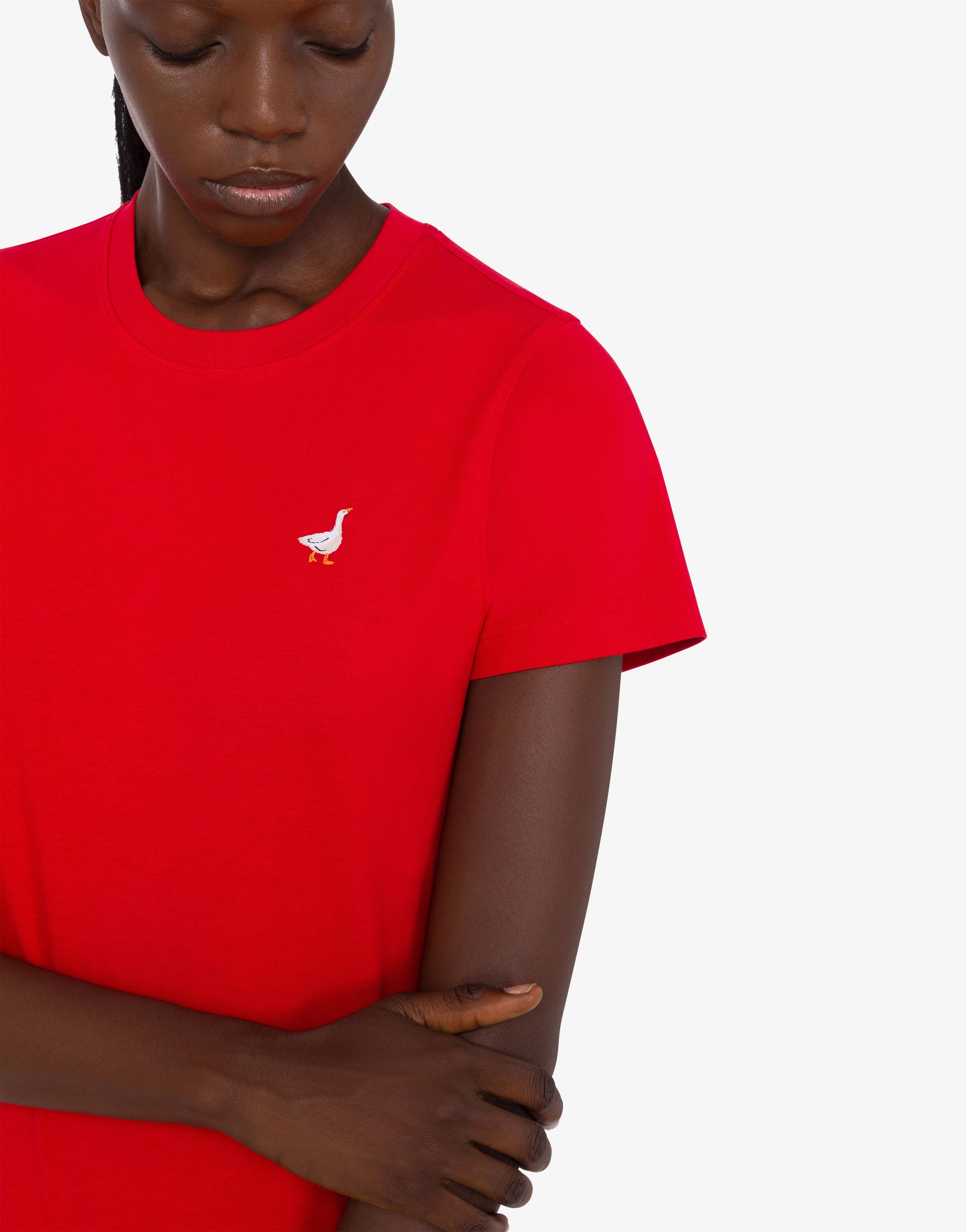 Goose organic cotton jersey T-shirt - Image 4