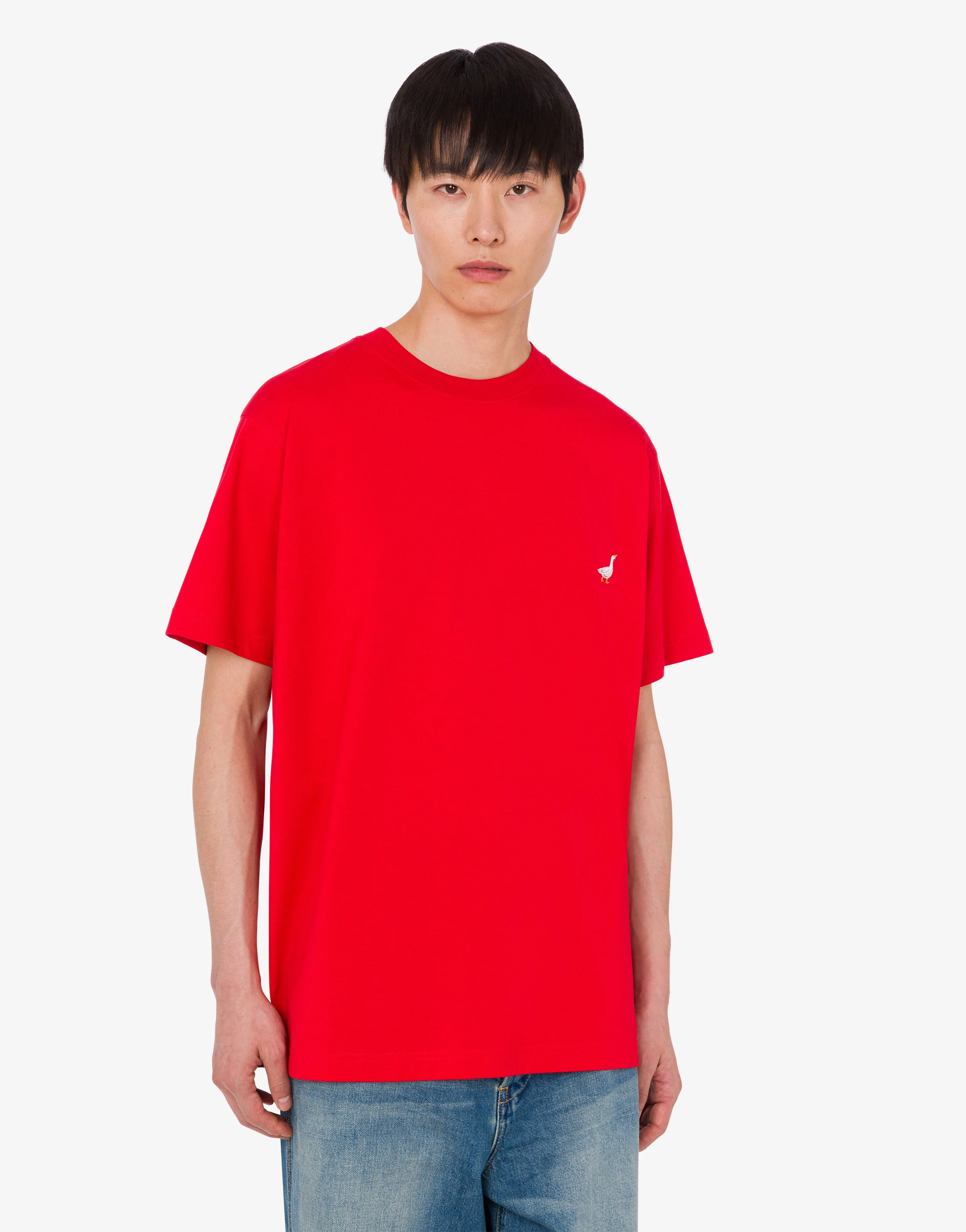 Goose organic cotton jersey T-shirt - Image 3