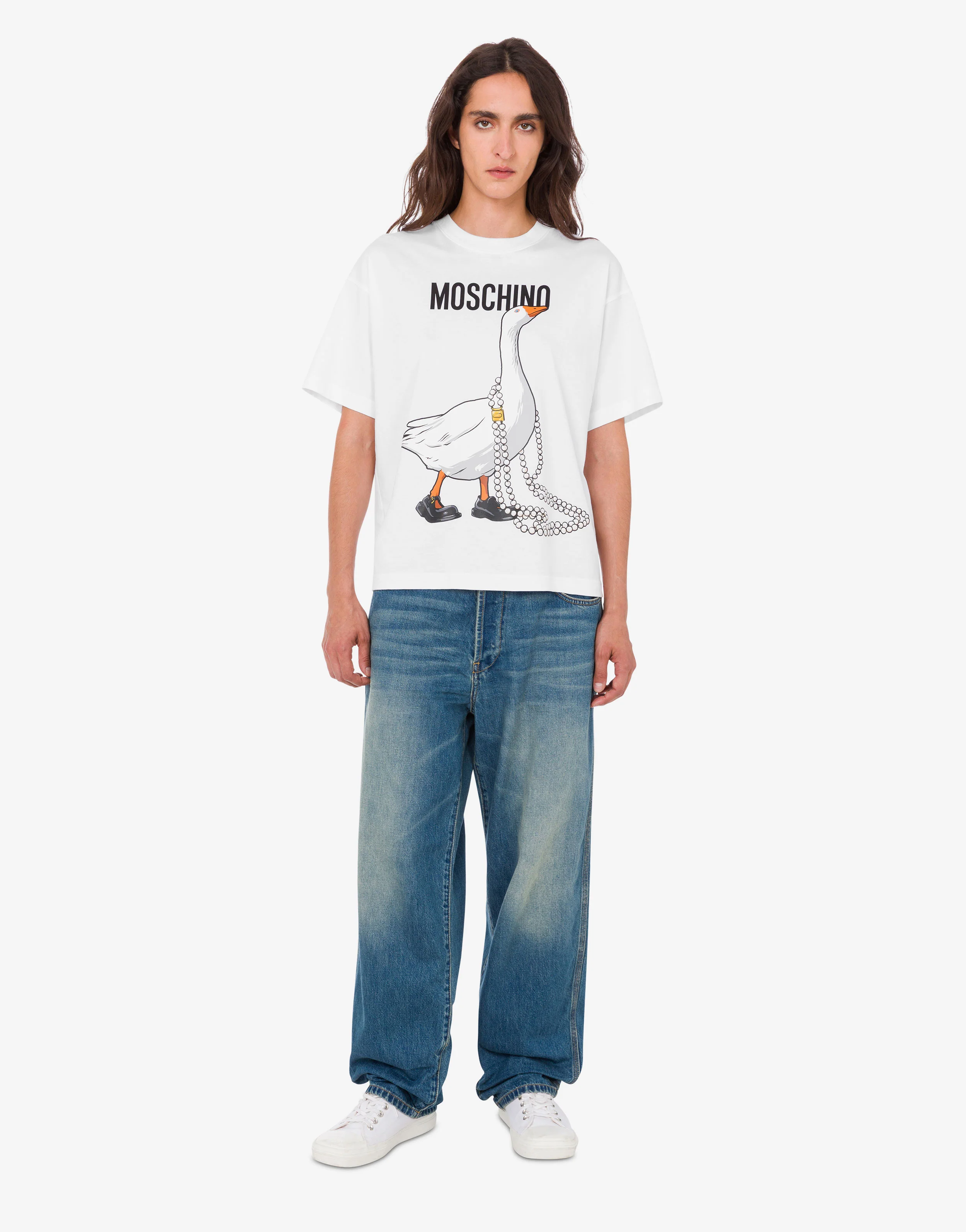 Goose organic cotton jersey T-shirt - Image 3
