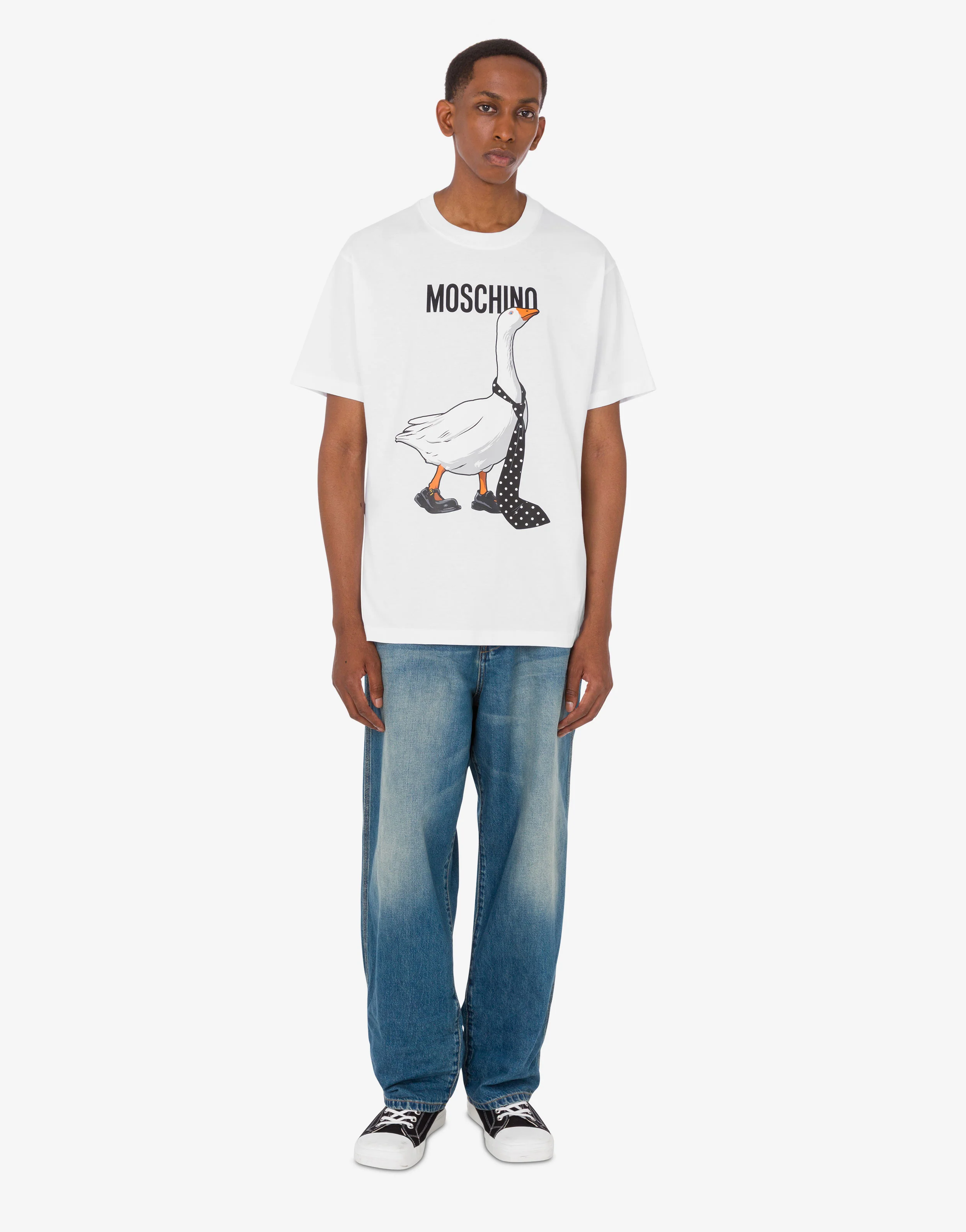 Goose organic cotton jersey T-shirt - Image 2