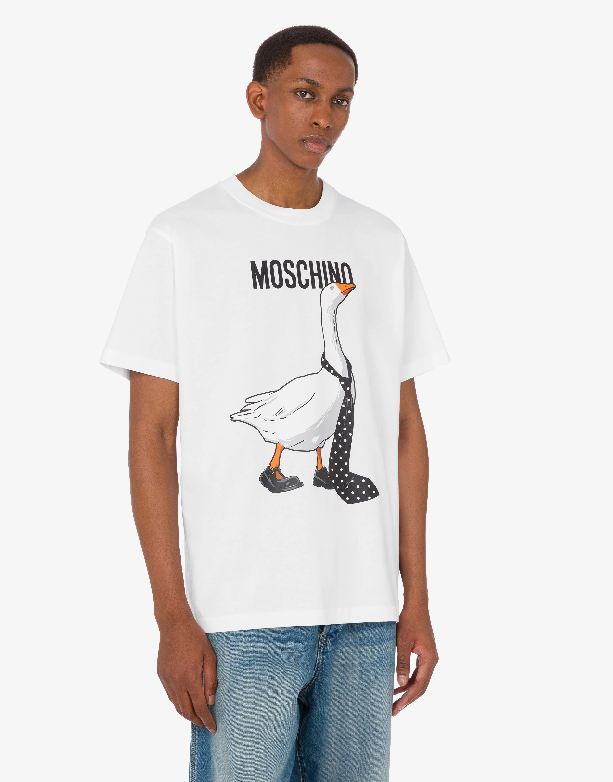 Goose organic cotton jersey T-shirt - Image 3