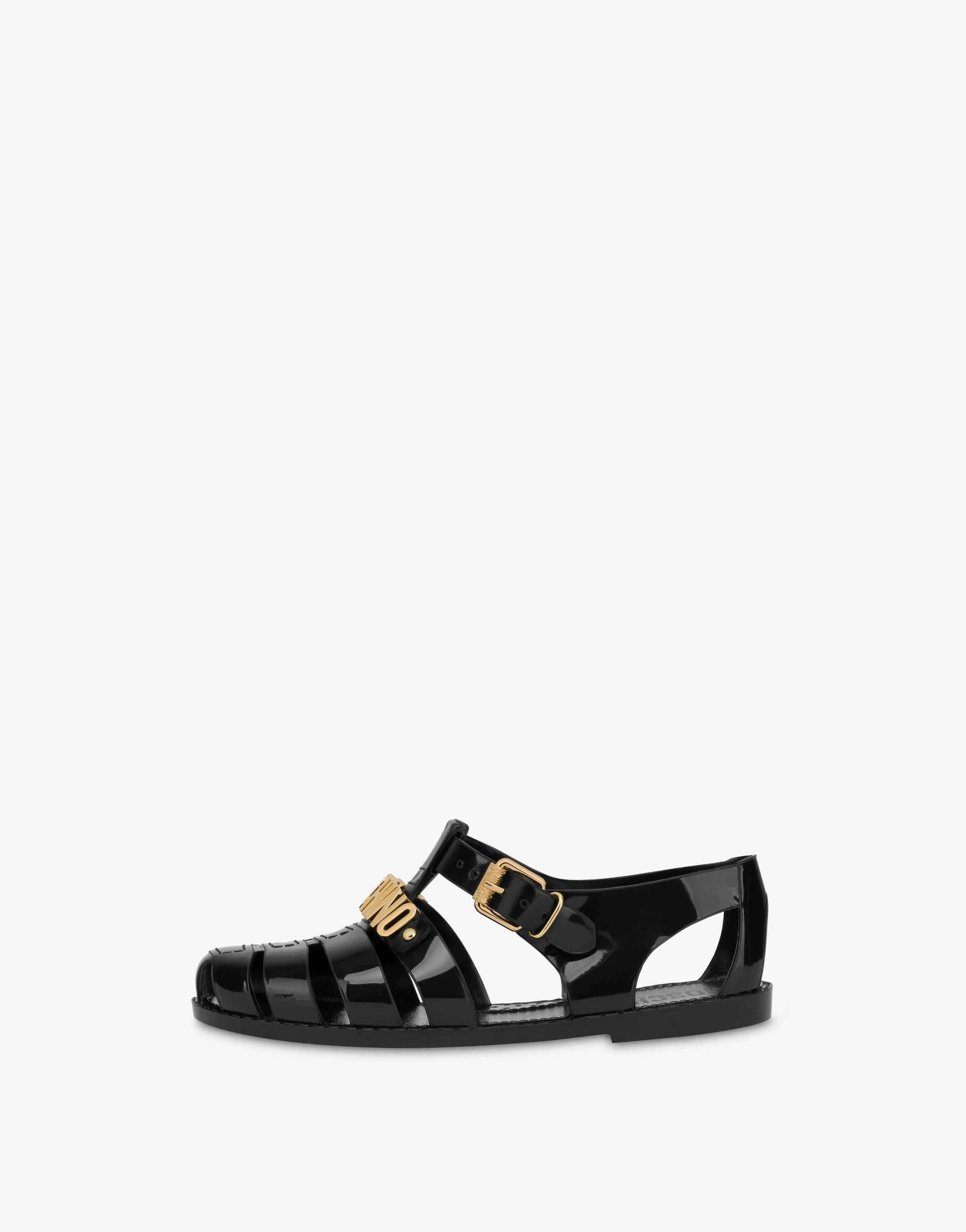 Jelly sandals with Lettering logo - Image 2