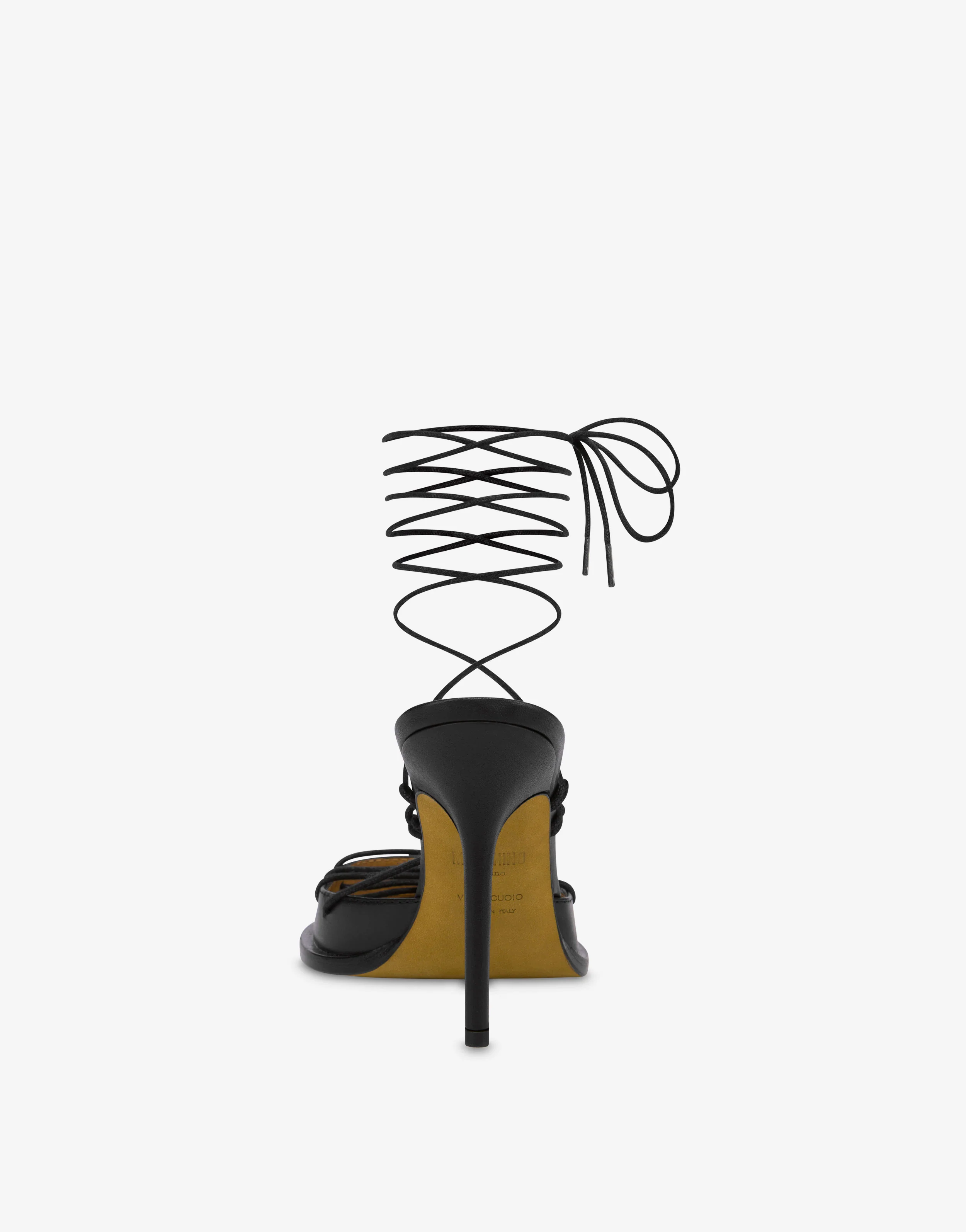 Laced High Calf Sandals - Image 3
