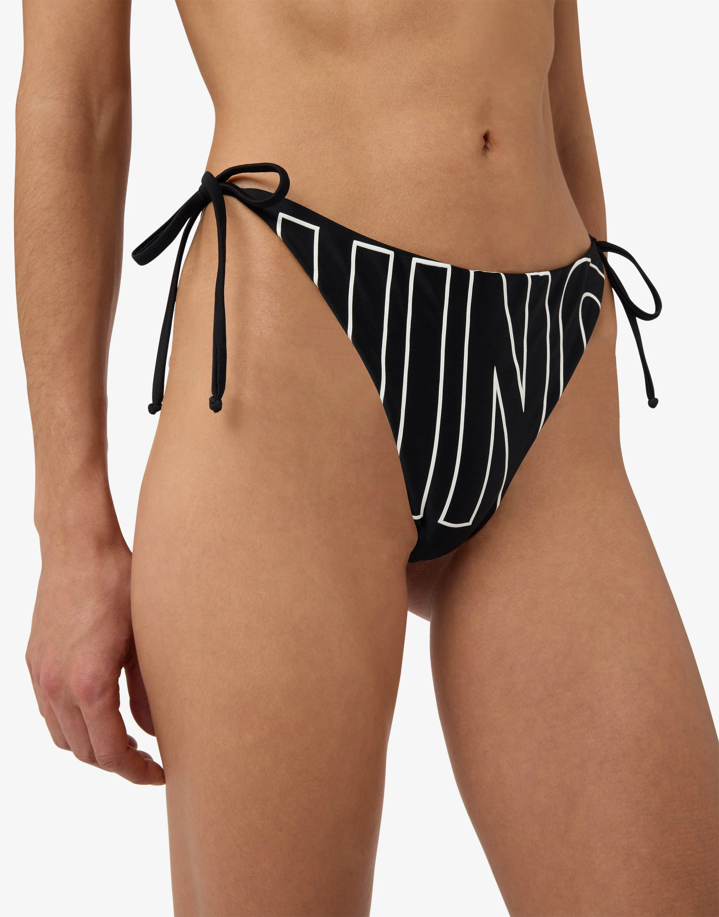 Lycra swim briefs with ties - Image 3