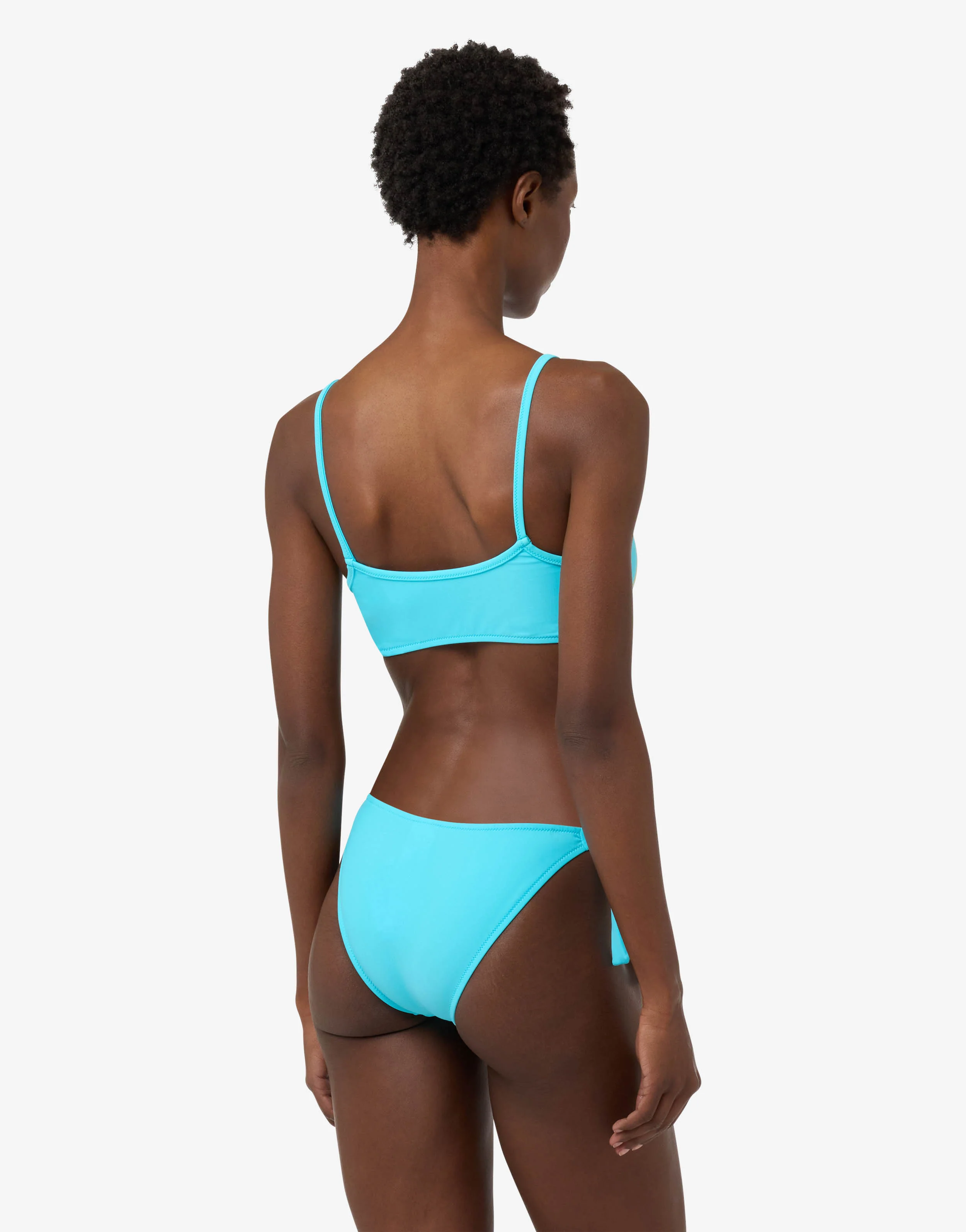 Lycra swim briefs with ties - Image 2