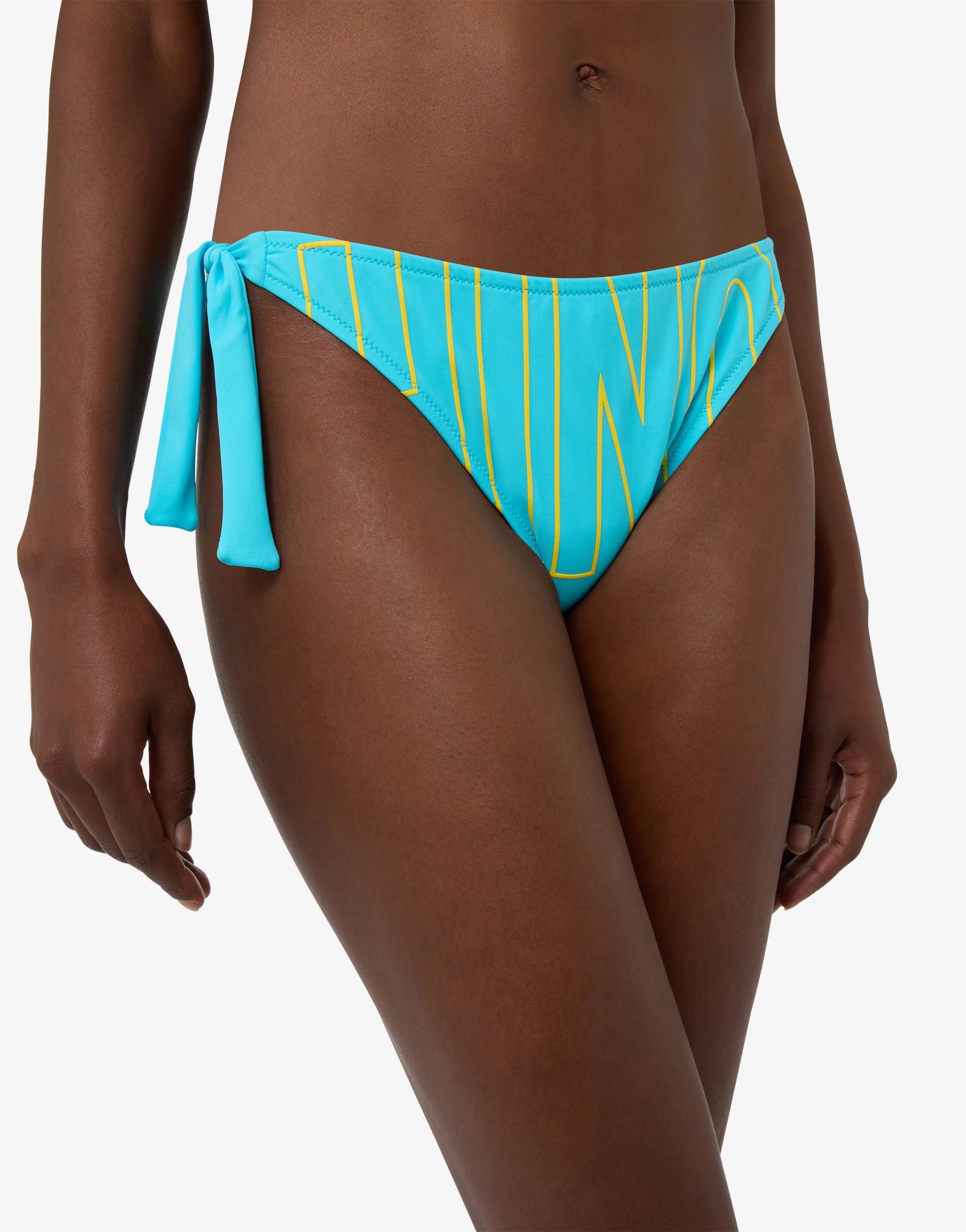 Lycra swim briefs with ties - Image 3