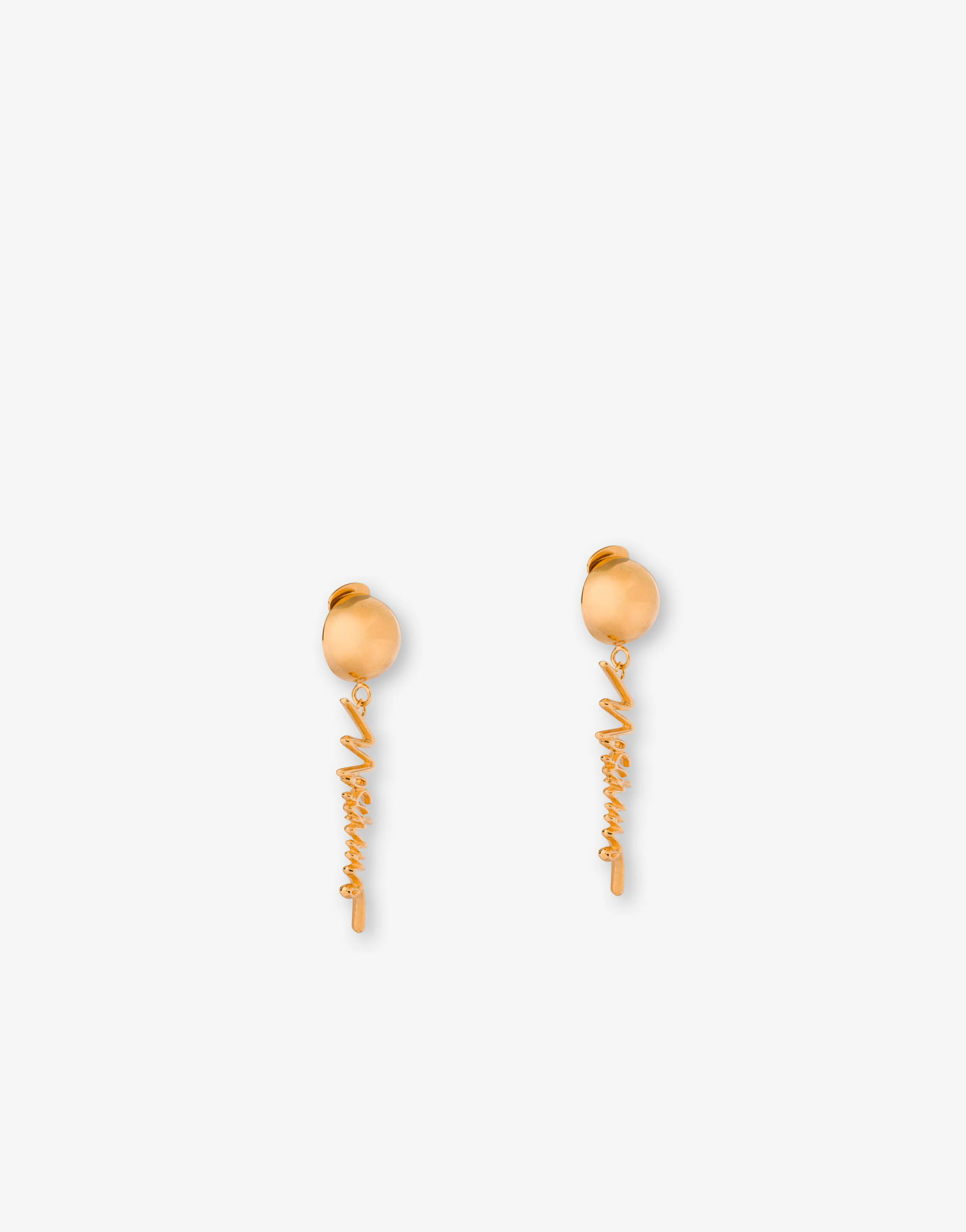 Metal clip-on earrings - Image 3