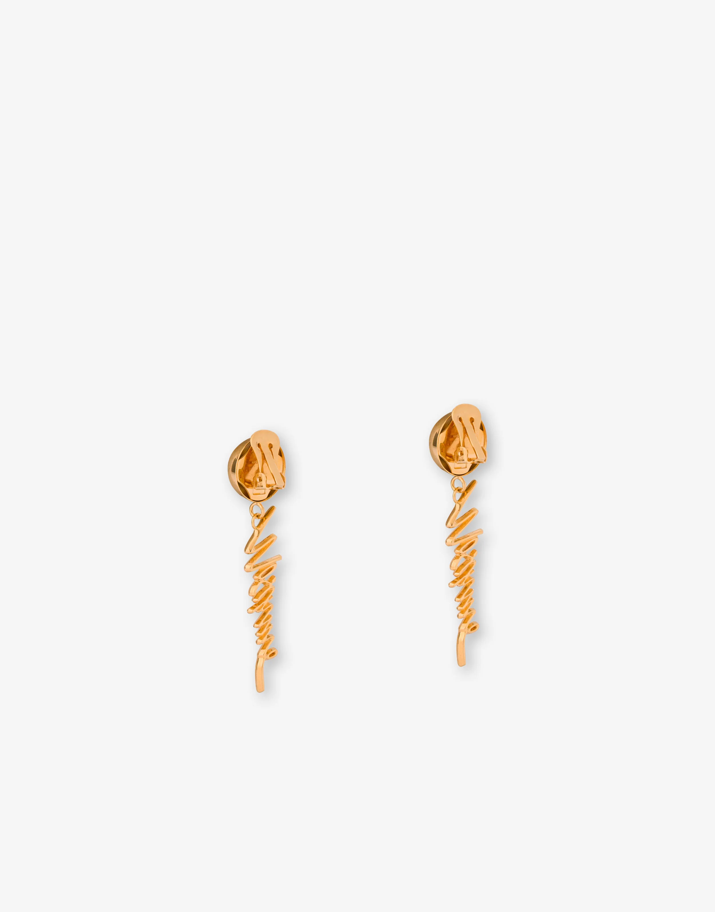 Metal clip-on earrings - Image 4