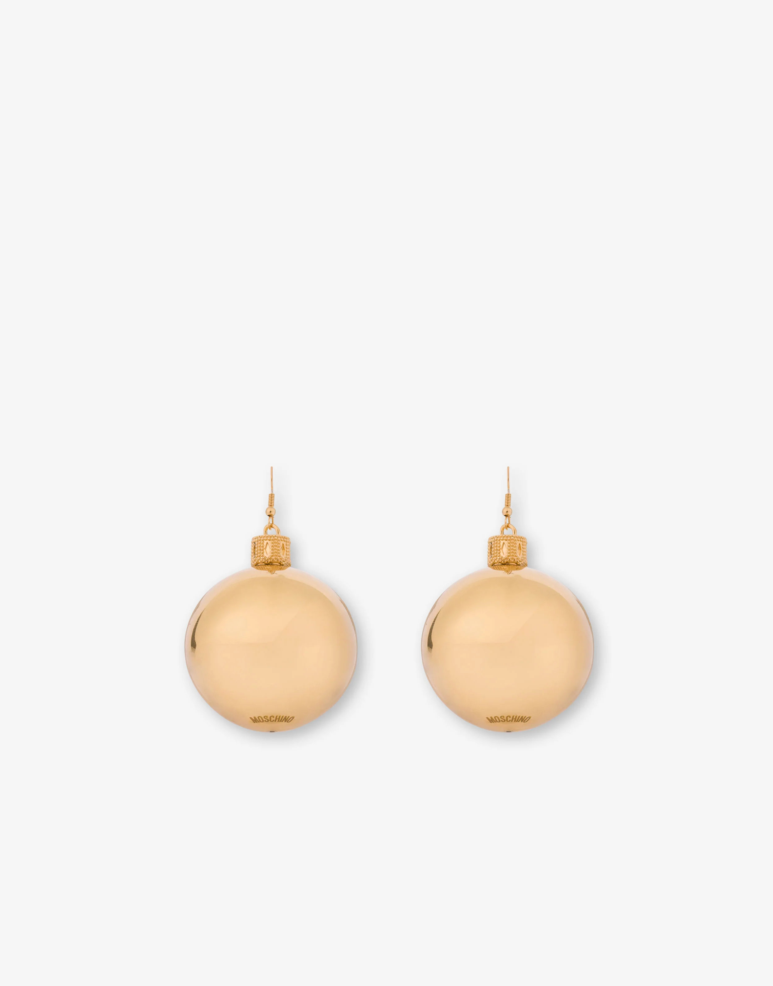 Metal dangle earrings - Image 4
