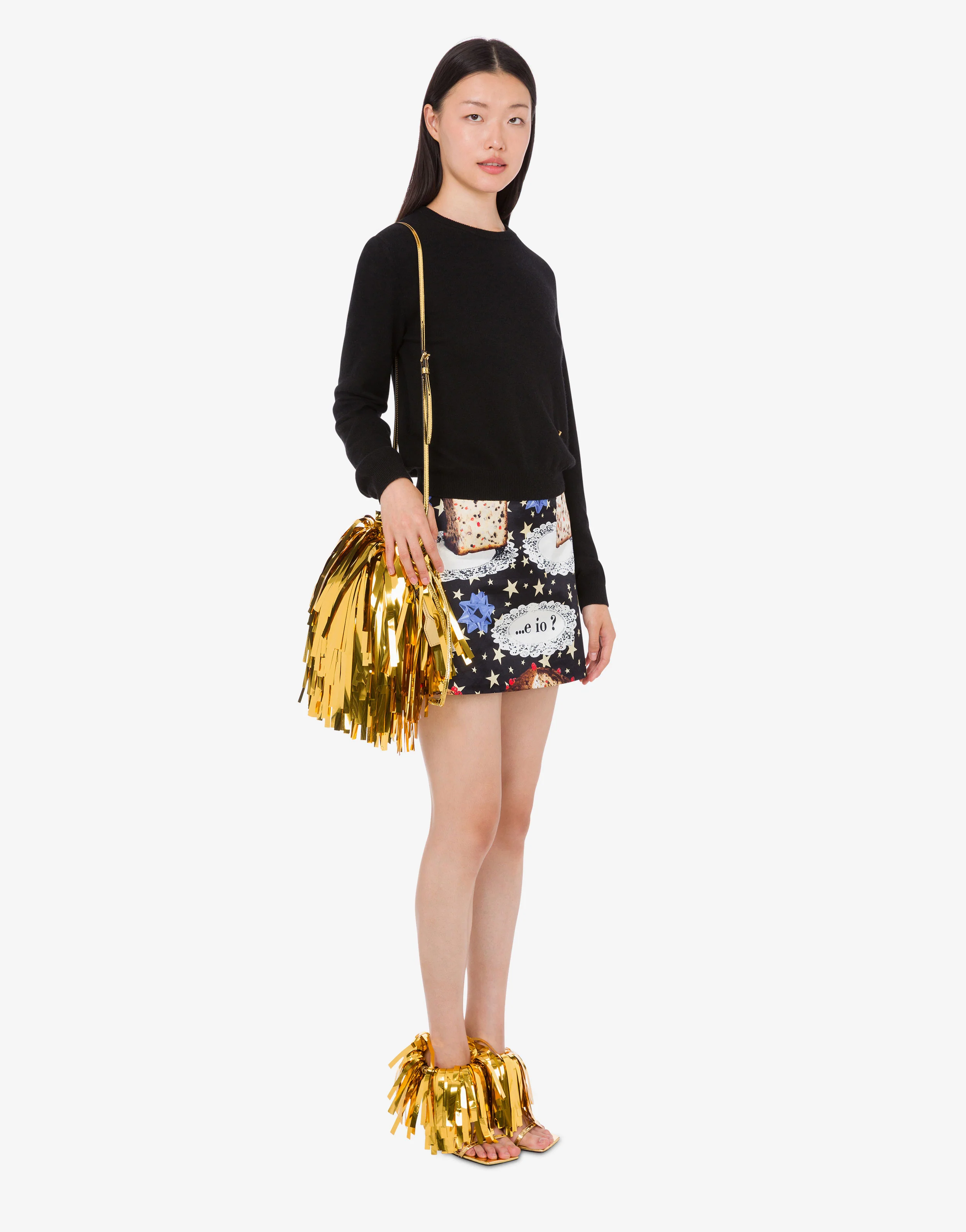 Mirror effect bucket bag - Image 5