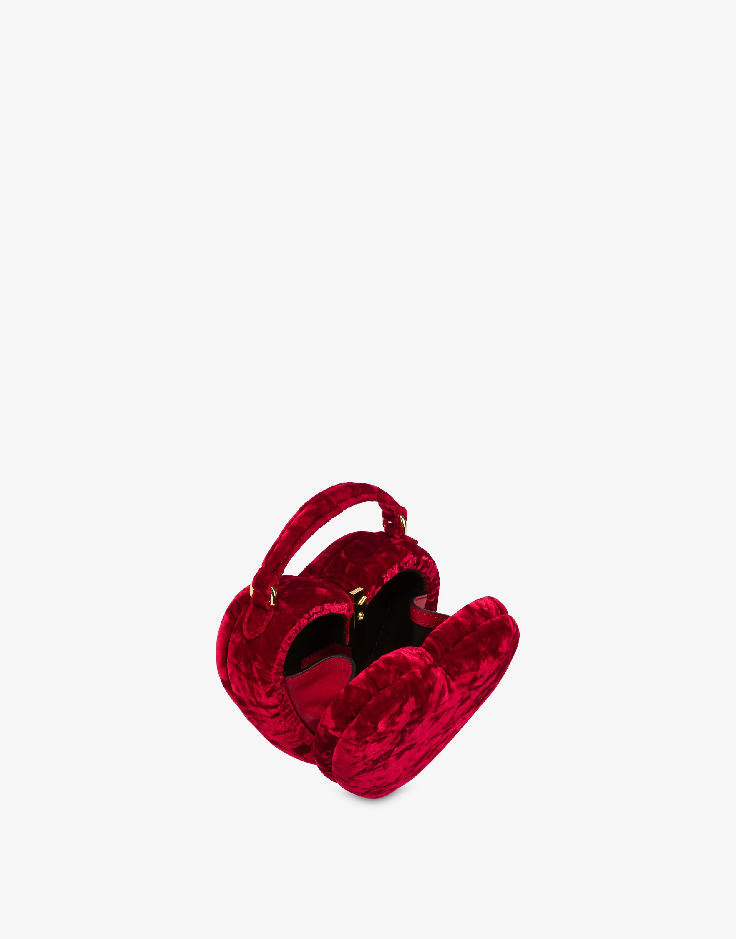 Moschino Love Me bag in velvet - Image 3