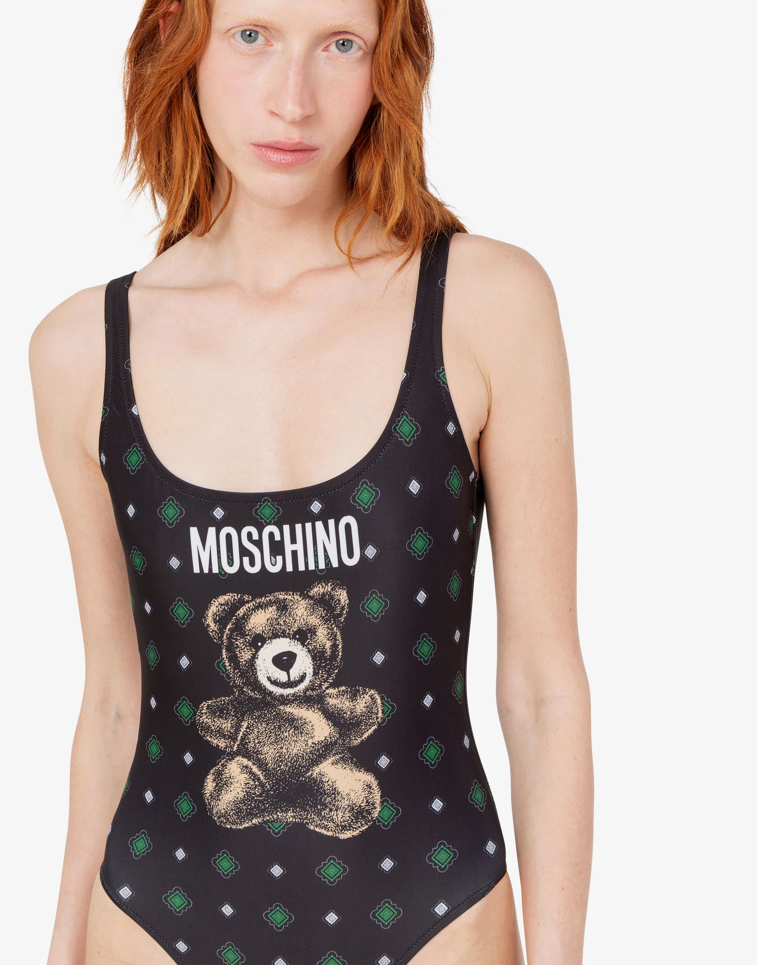 Moschino Teddy Bear Lycra One Piece Swimsuit - Image 4