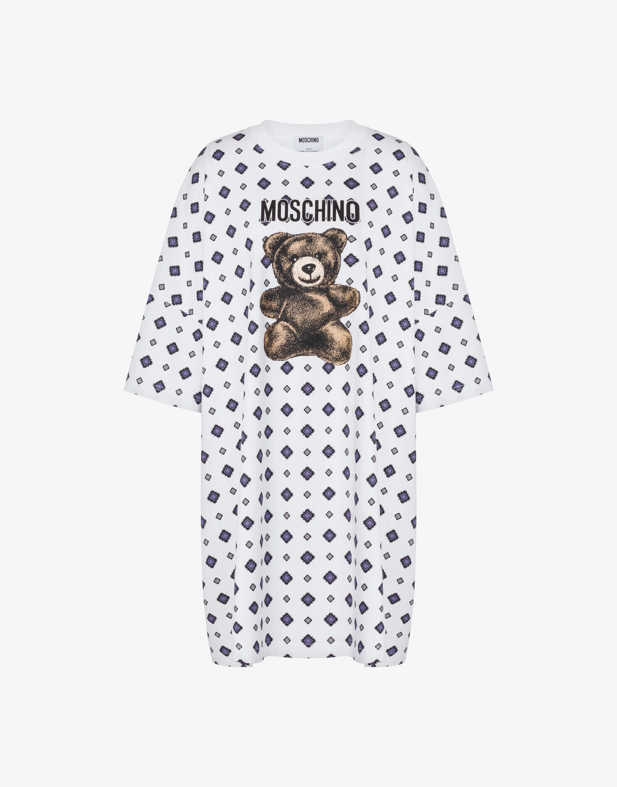 Moschino Teddy Bear organic cotton jersey dress - Image 4