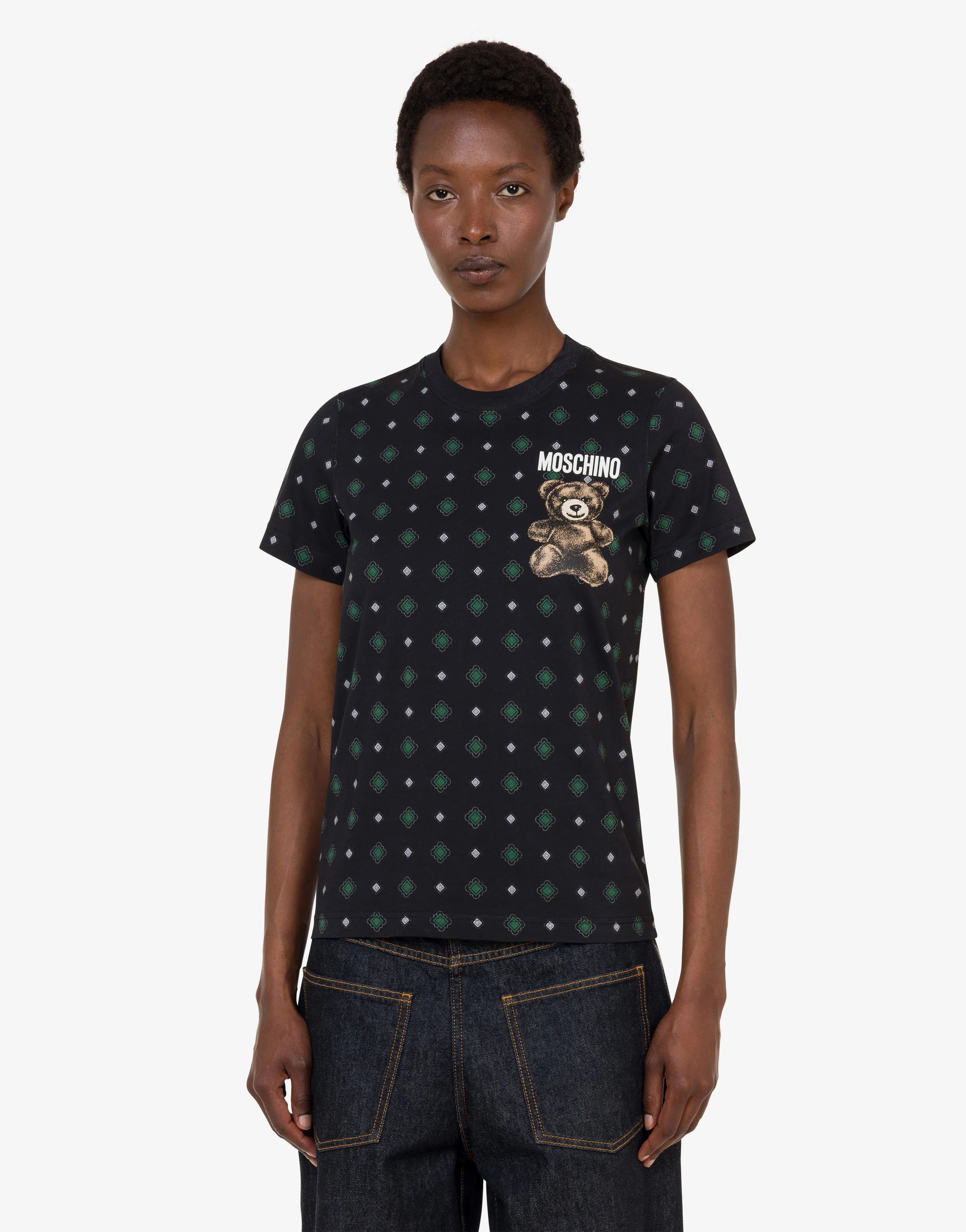 Moschino Teddy Bear organic cotton jersey T-shirt - Image 3