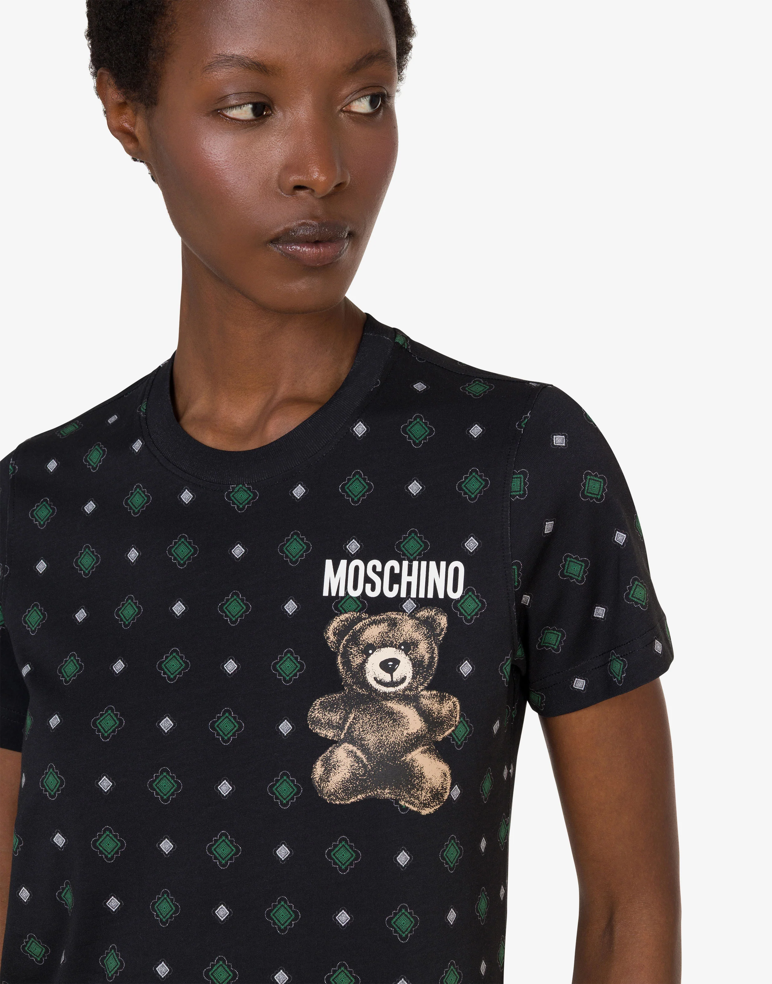 Moschino Teddy Bear organic cotton jersey T-shirt - Image 5