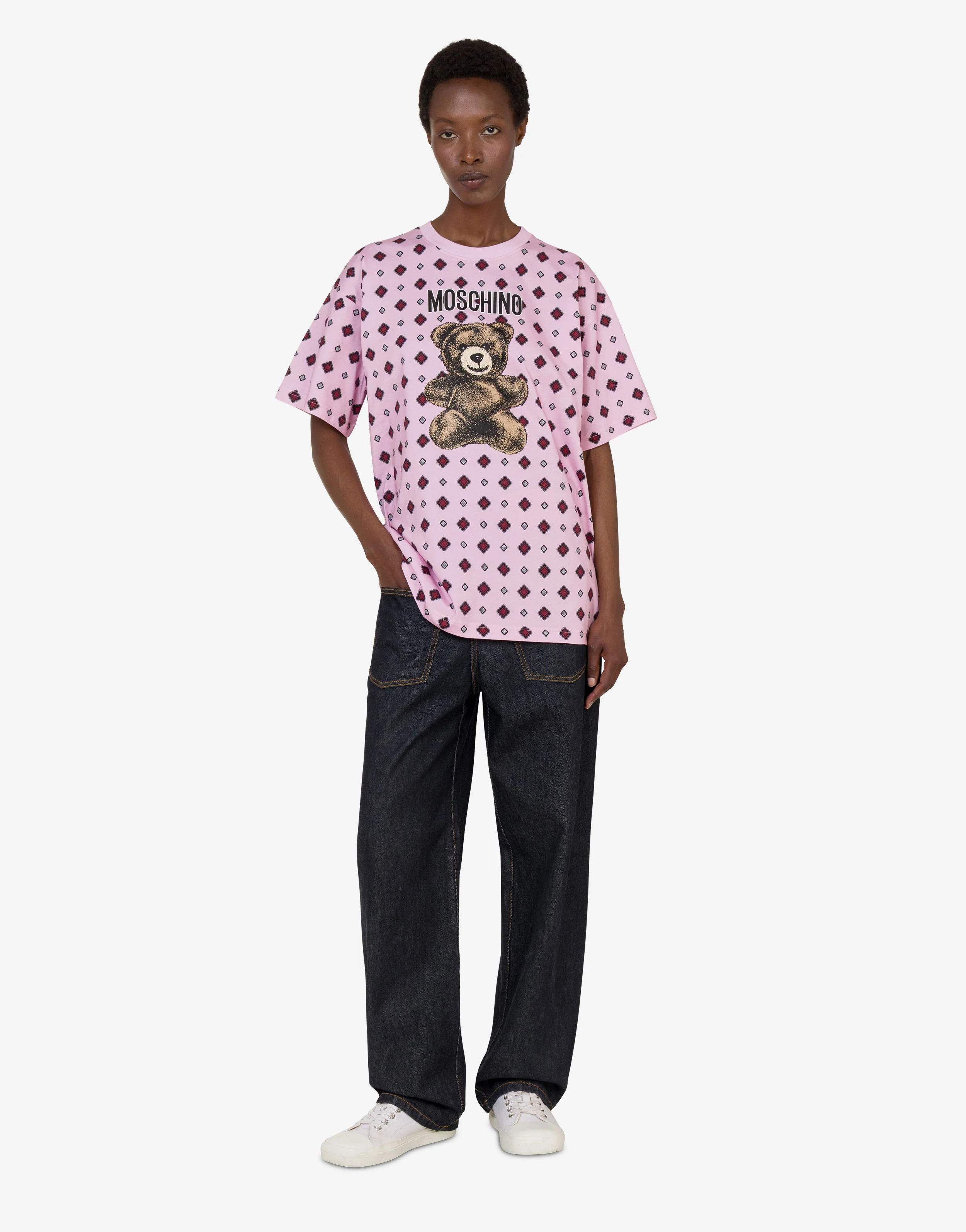 Moschino Teddy Bear organic cotton jersey T-shirt - Image 2