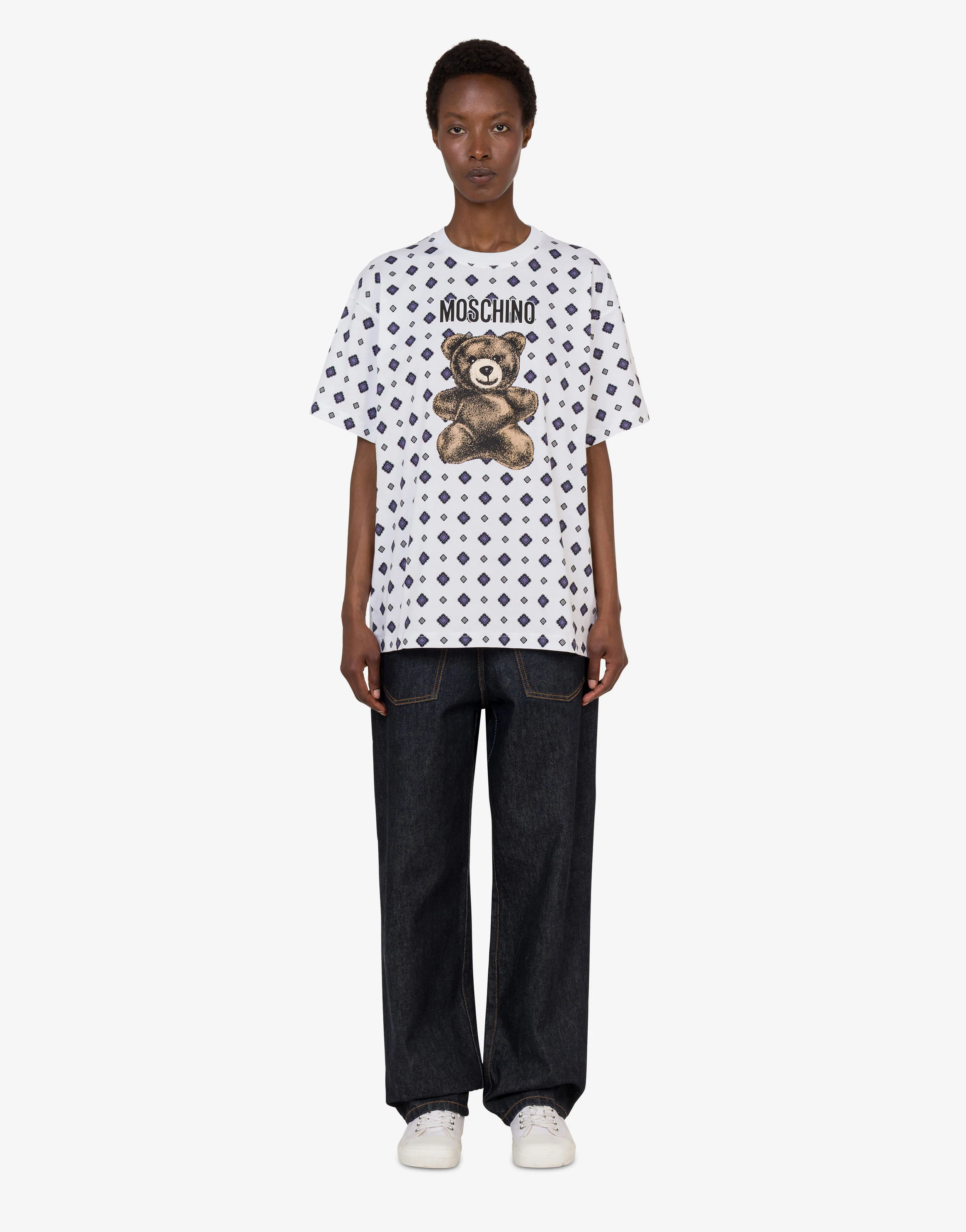 Moschino Teddy Bear organic cotton jersey T-shirt - Image 2