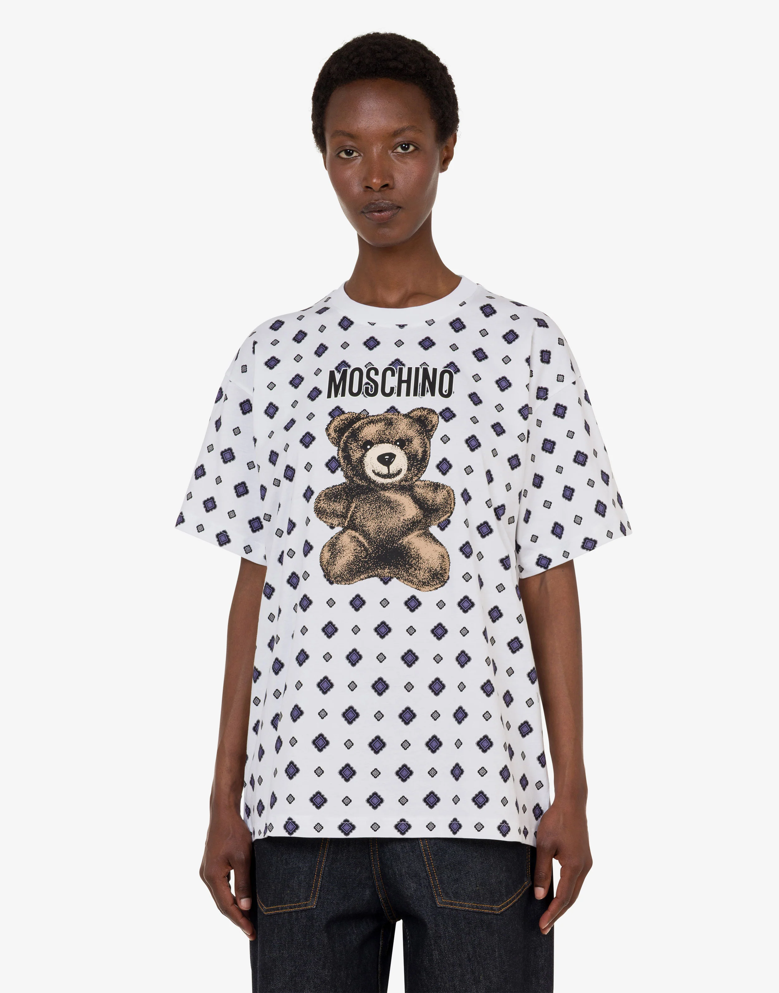 Moschino Teddy Bear organic cotton jersey T-shirt - Image 3