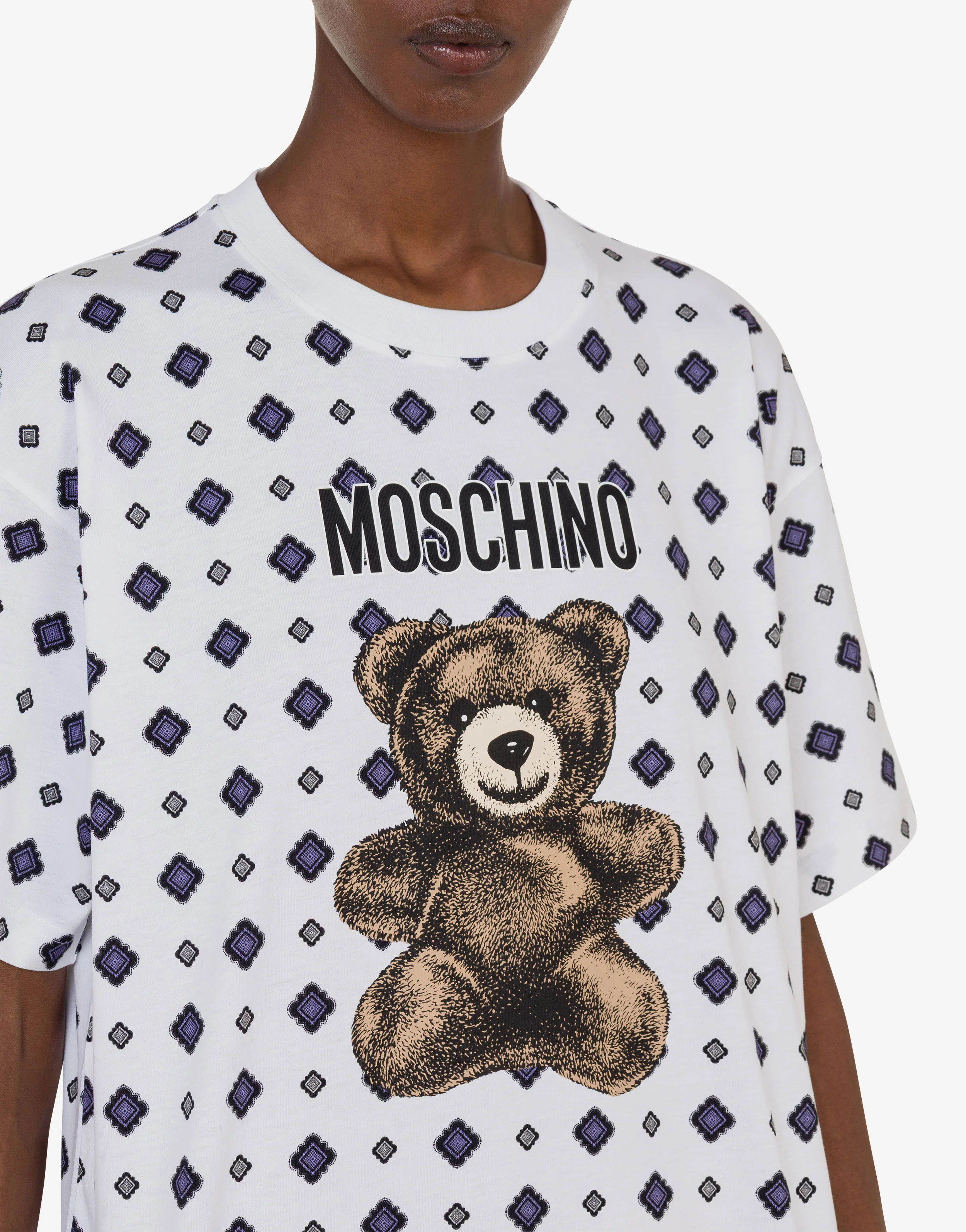 Moschino Teddy Bear organic cotton jersey T-shirt - Image 5