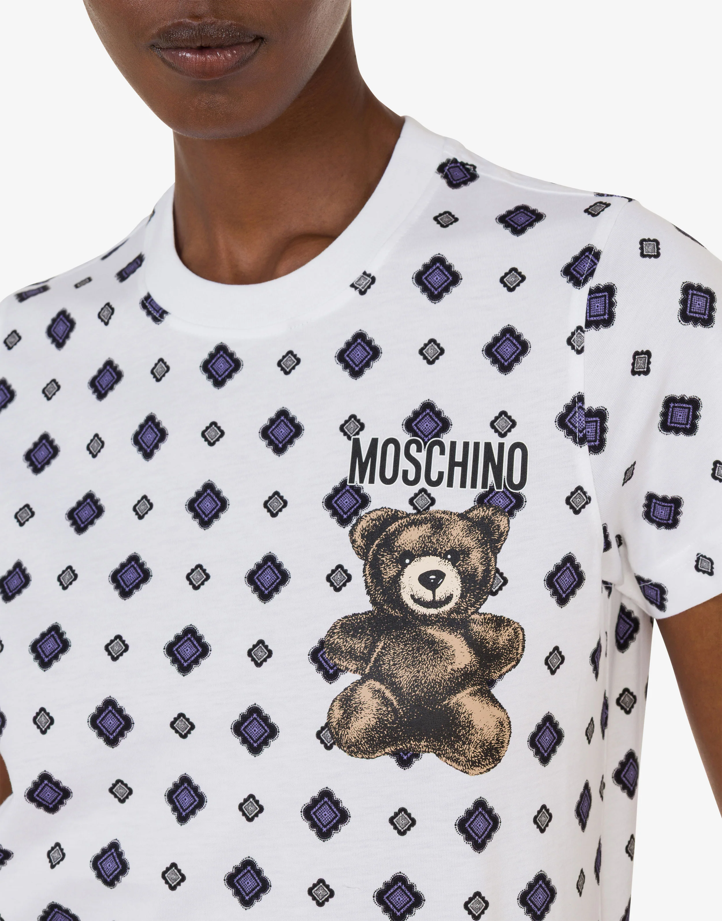 Moschino Teddy Bear organic cotton jersey T-shirt - Image 5