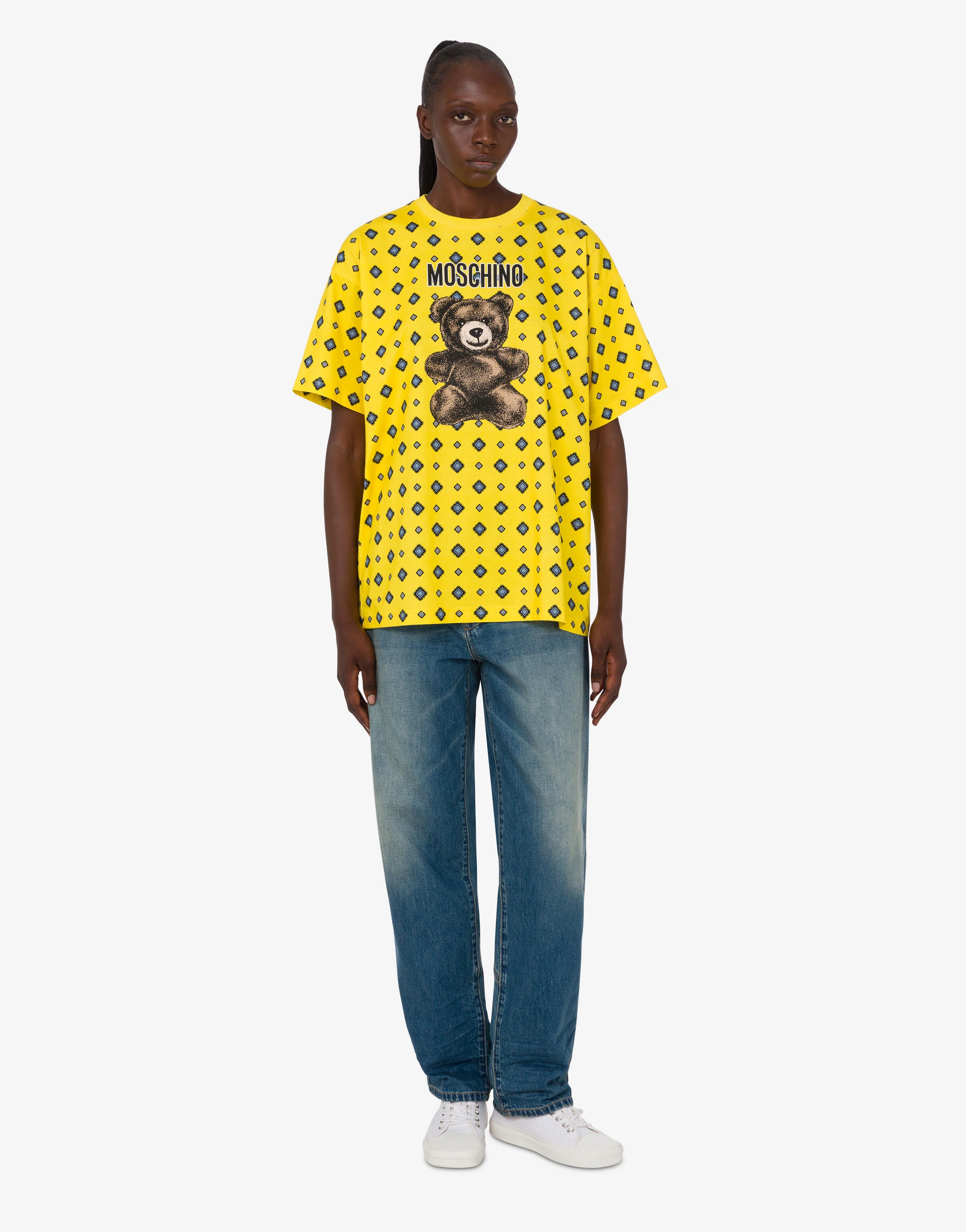 Moschino Teddy Bear organic cotton jersey T-shirt - Image 2