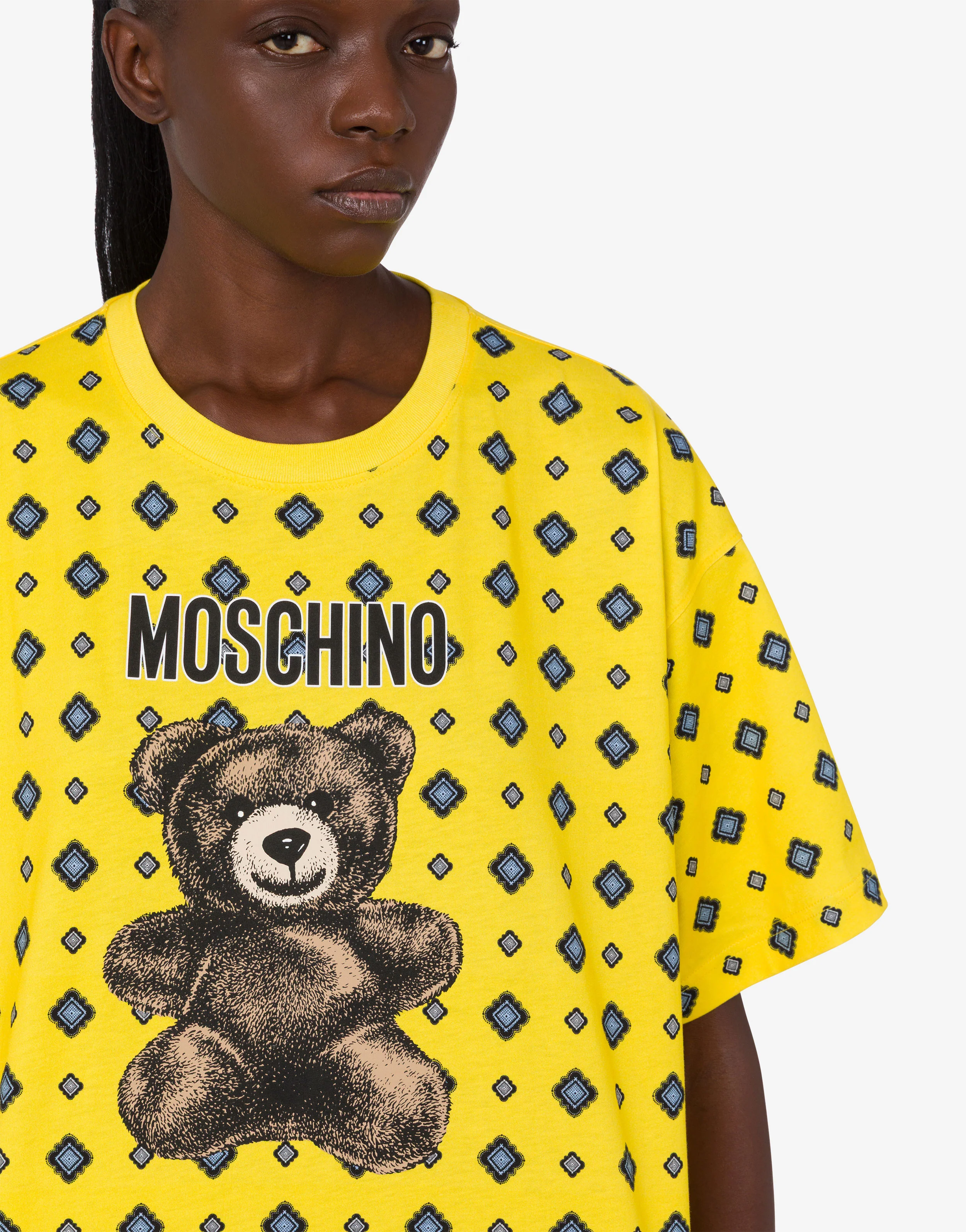 Moschino Teddy Bear organic cotton jersey T-shirt - Image 4